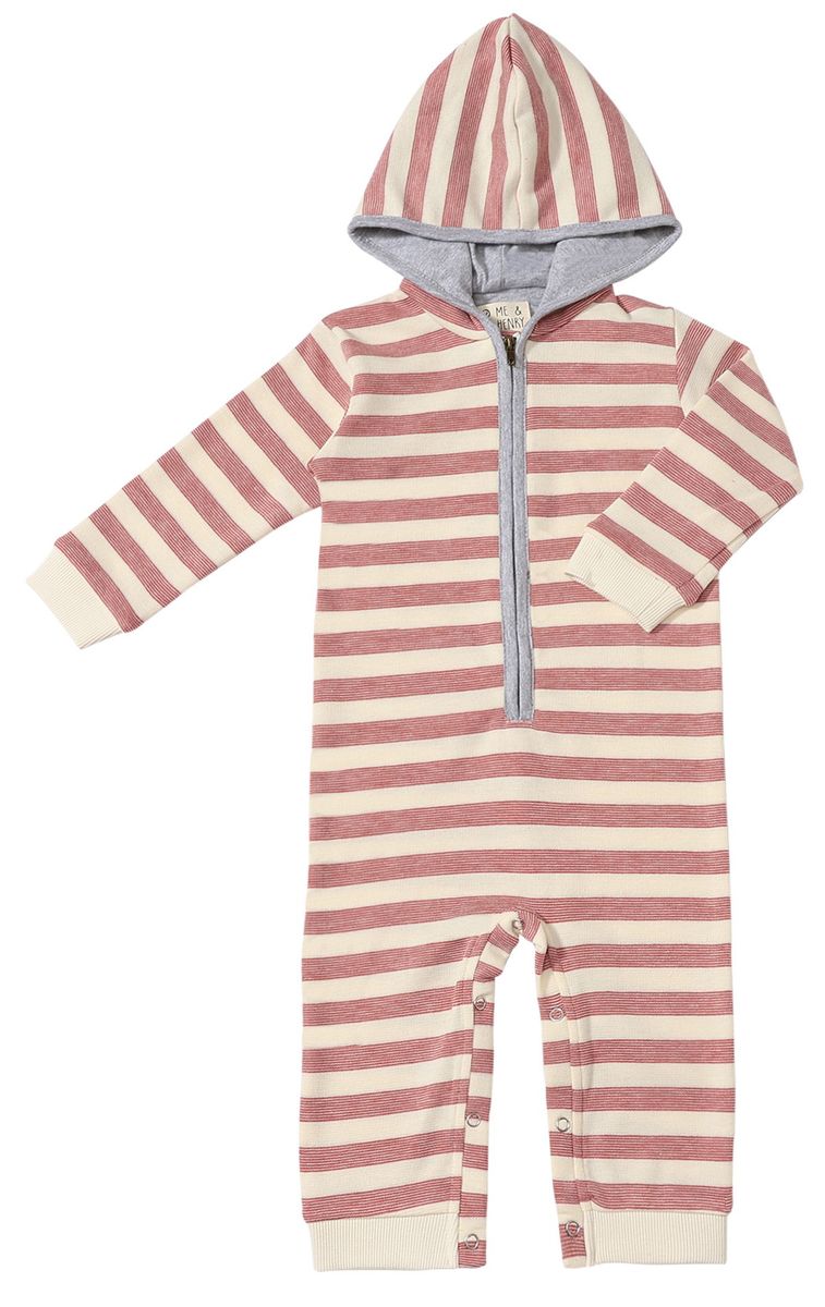 Me & Henry STEFANO Hooded Romper