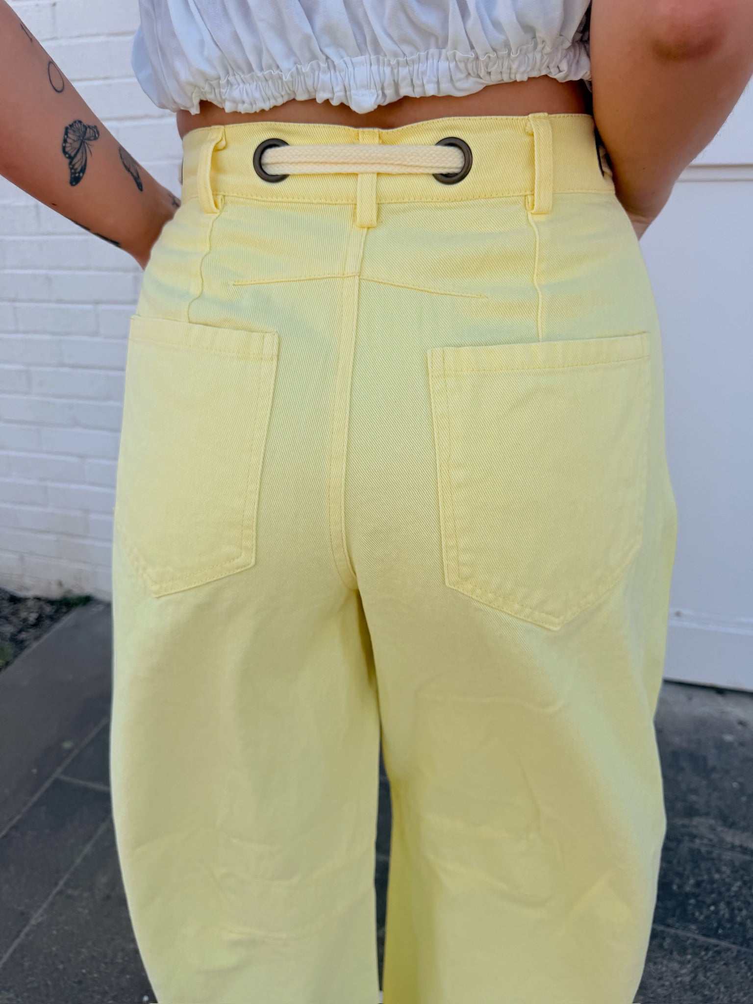 Butter Me Up Barrel Denim