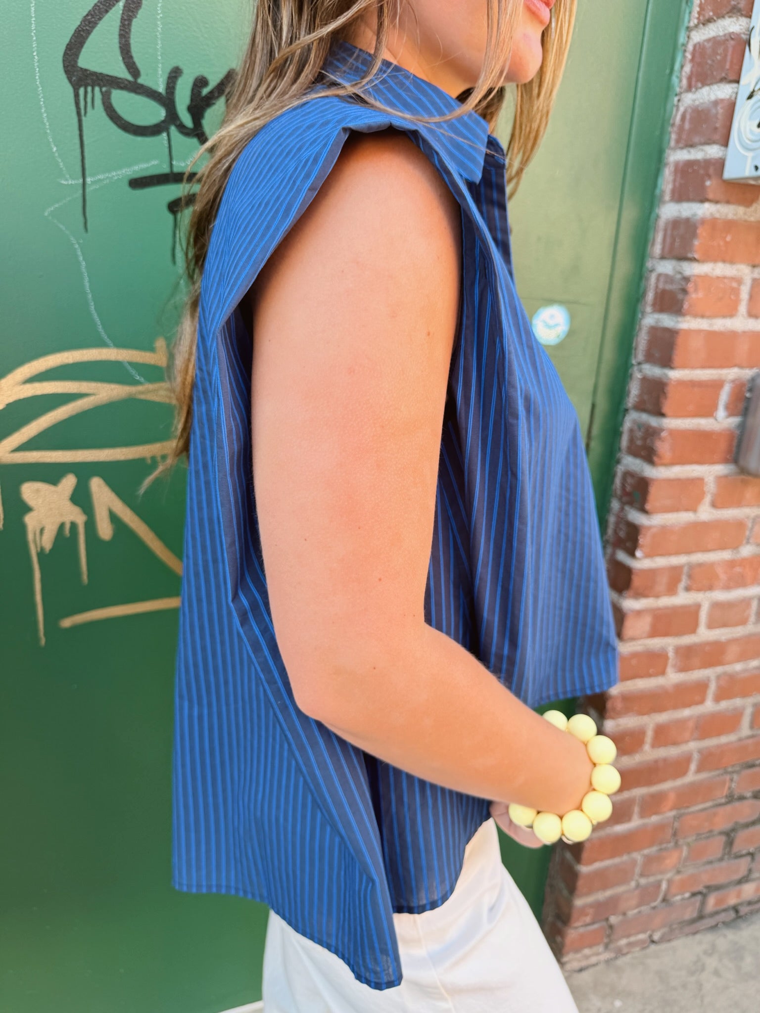 Jiji Arthur Shirt in Bleu Marine