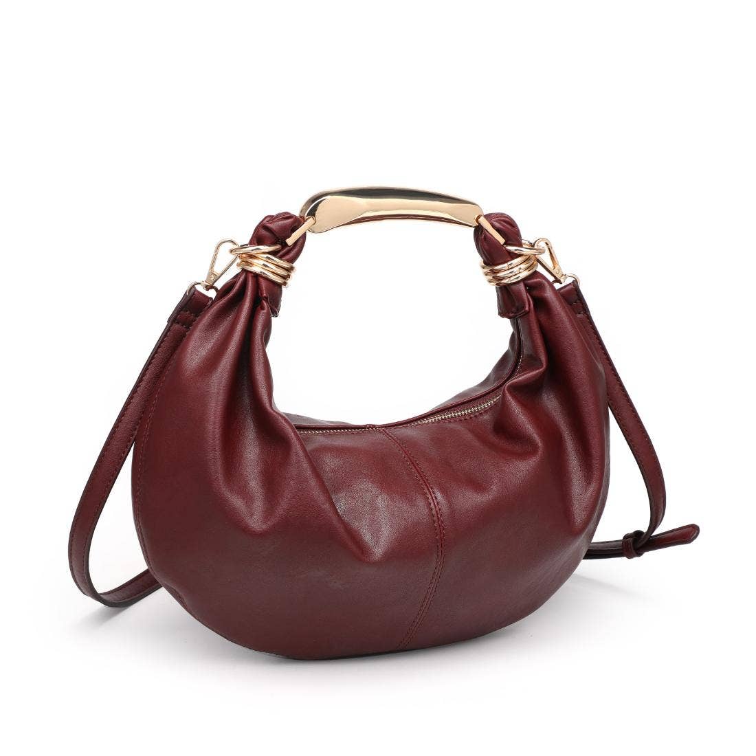 Carrie Crossbody: Wine