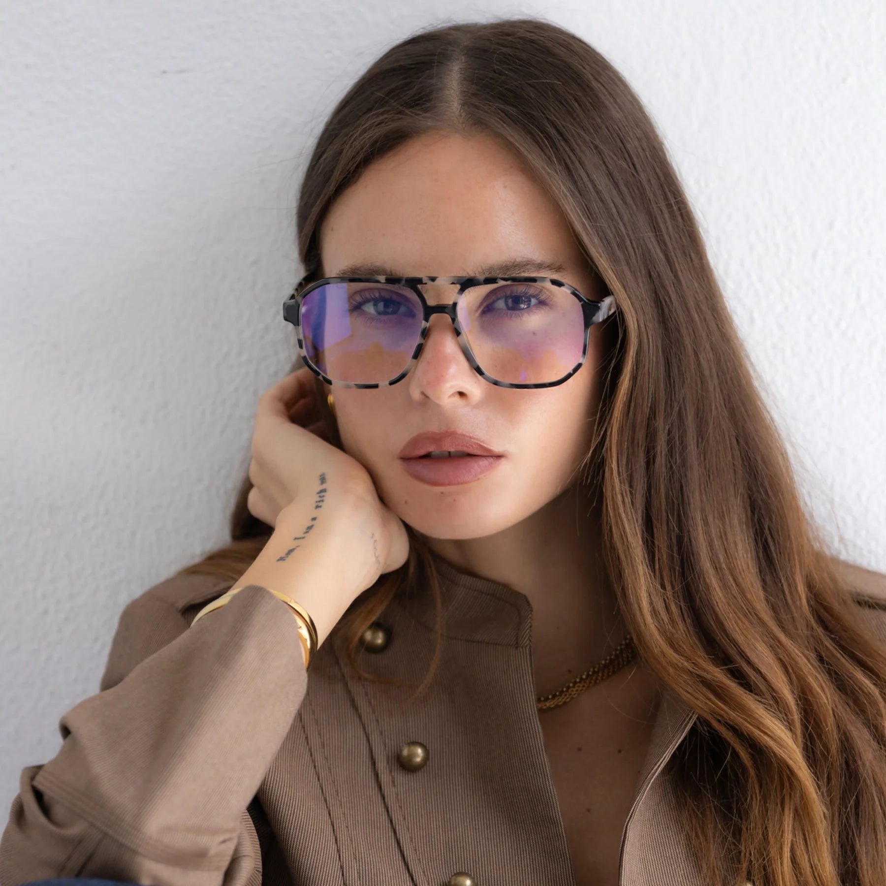 Freyrs Eyewear Billie Blue Light Readers - Tortoise