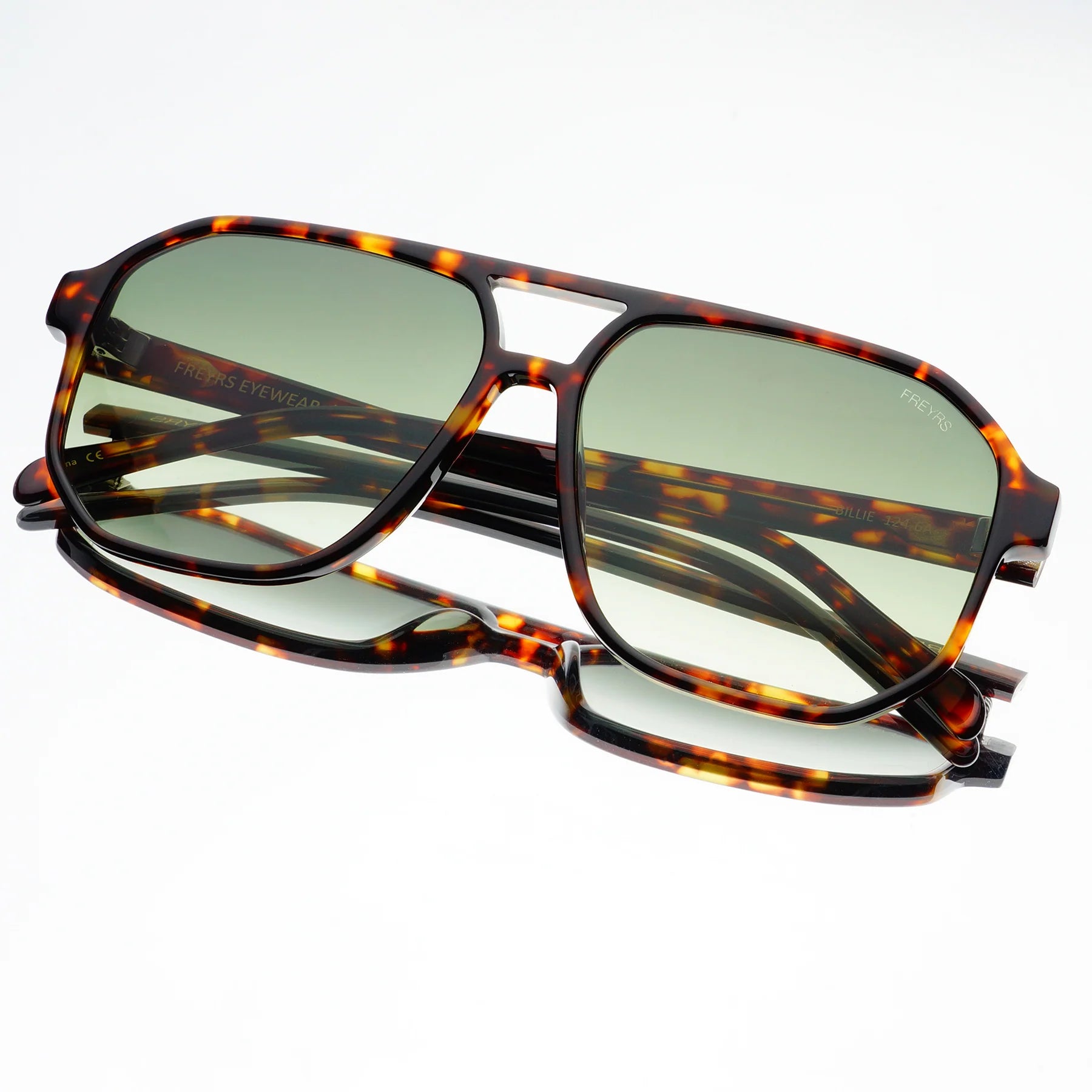 Freyrs Eyewear Billie - Tortoise / Green
