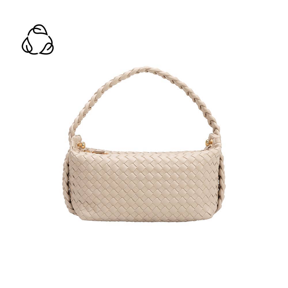 Melie Bianco Alma Ivory Top Handle Bag