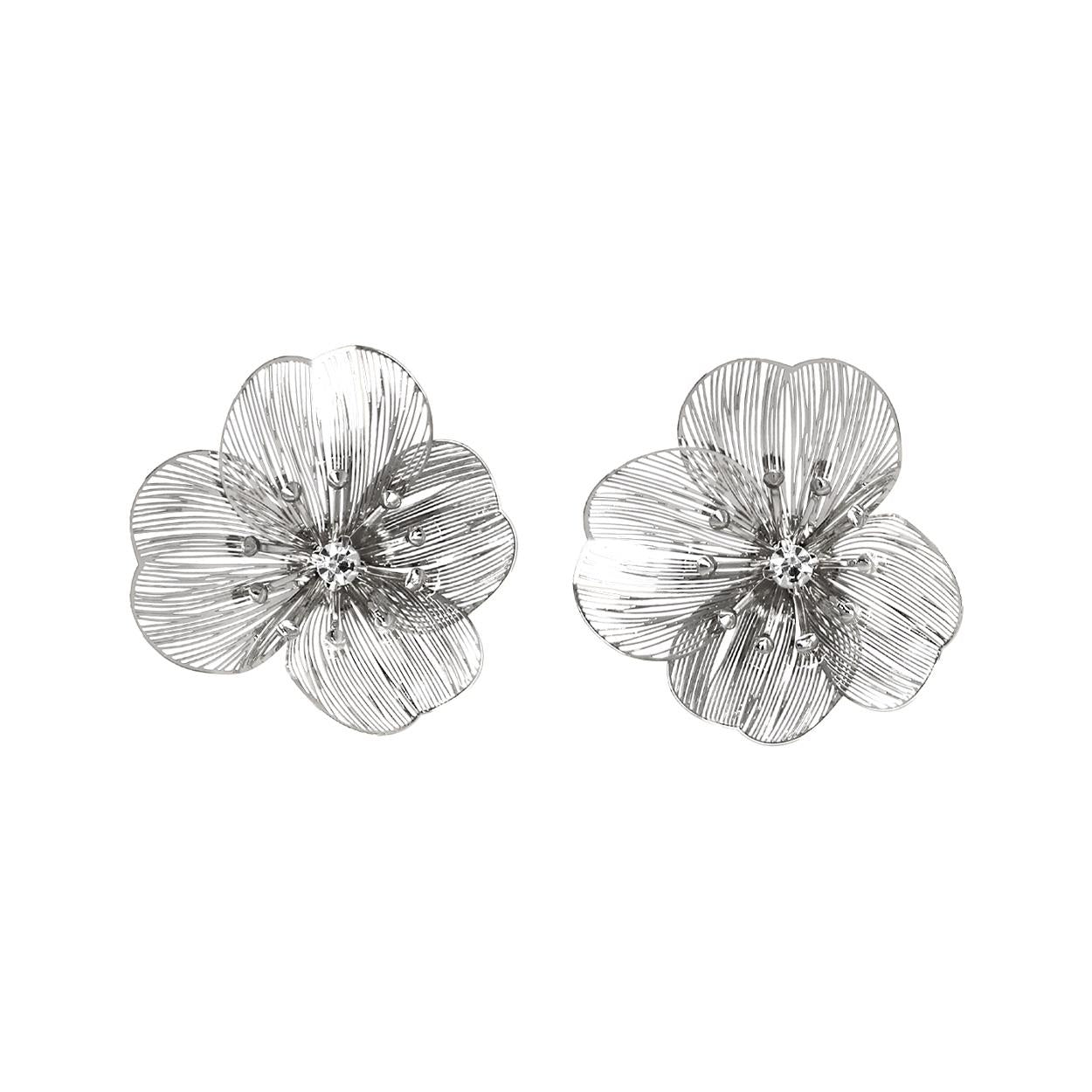 Filigree Flower Earring