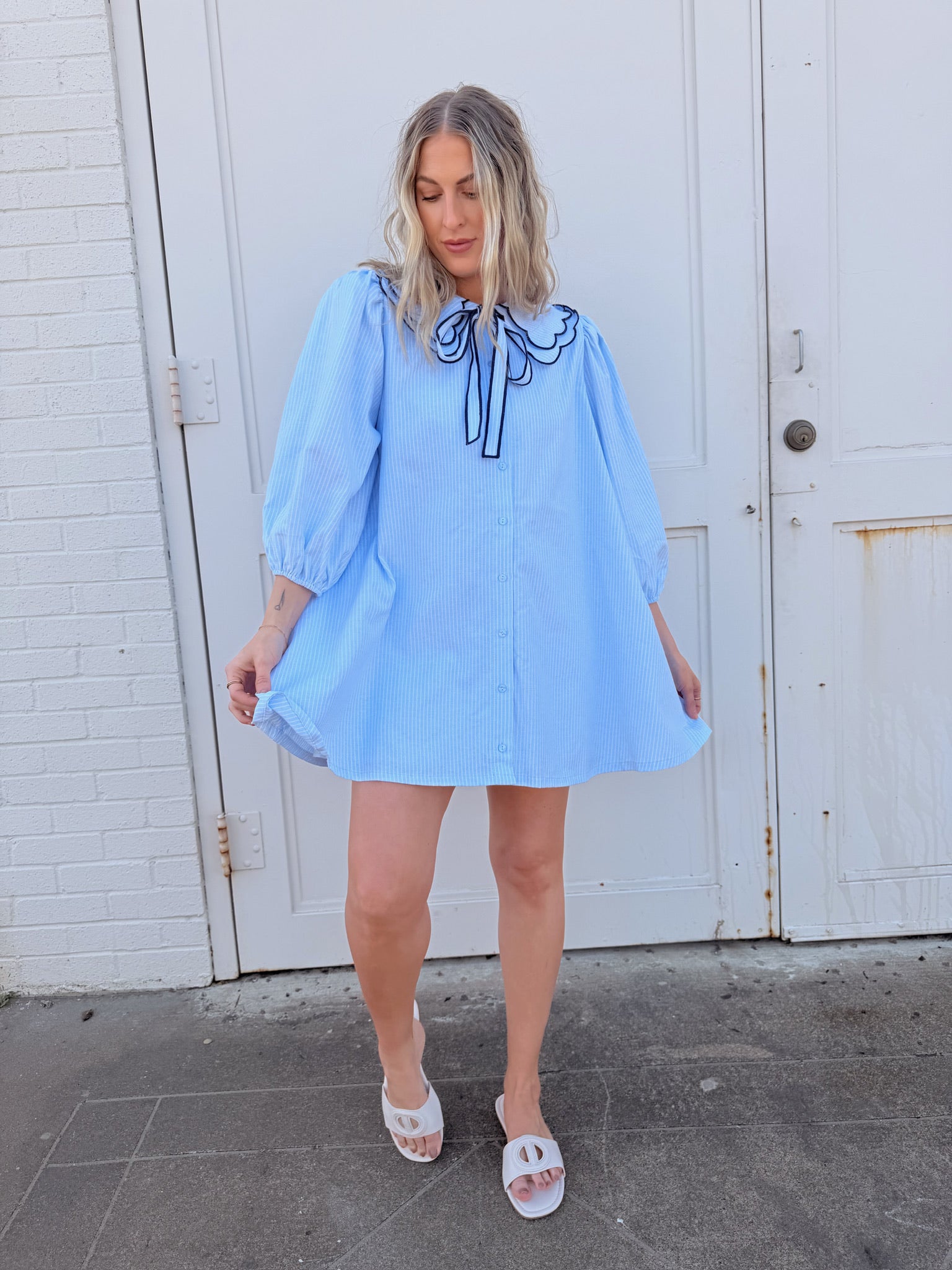 Bailey Bow Stripe Dress