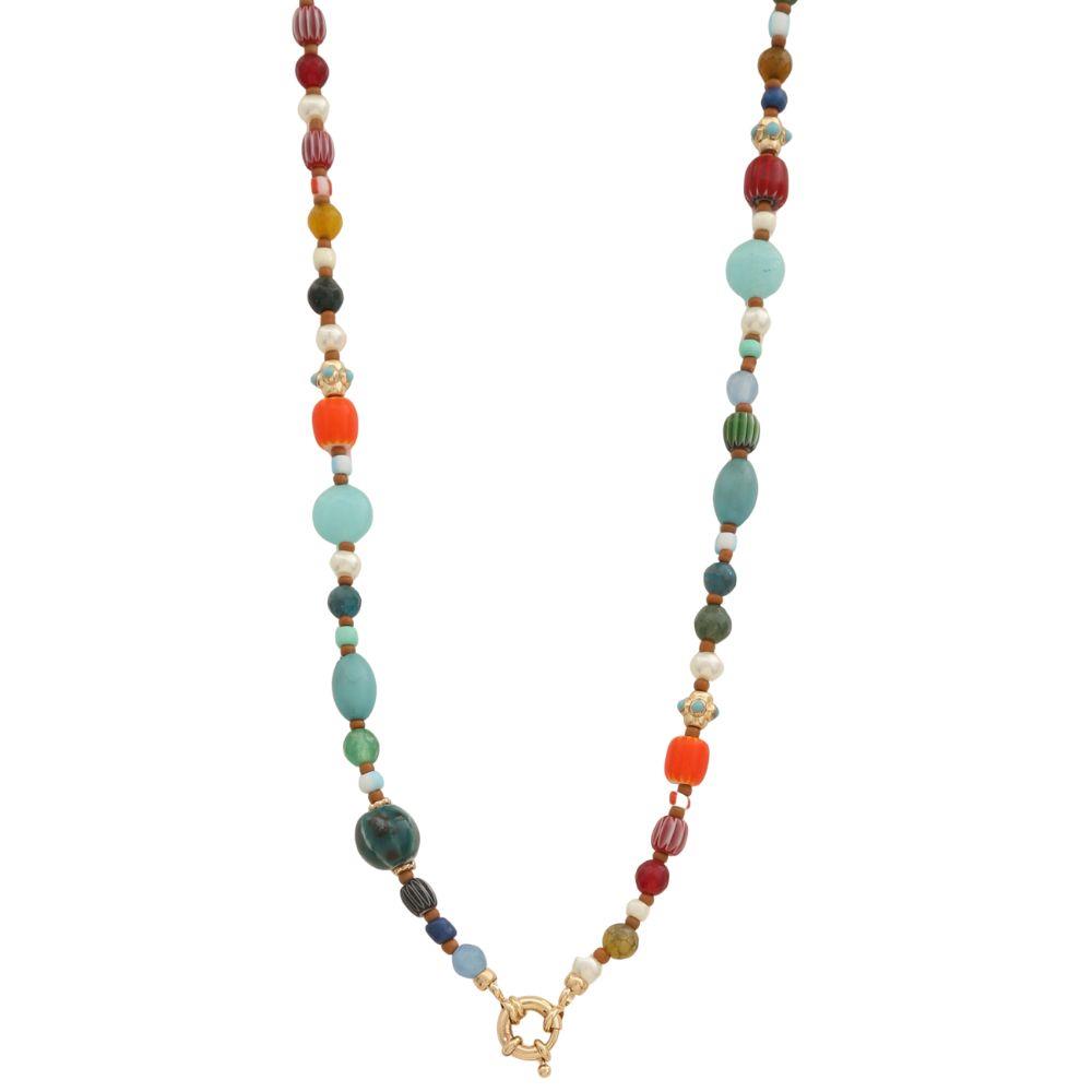 Beaded Clasp Necklace