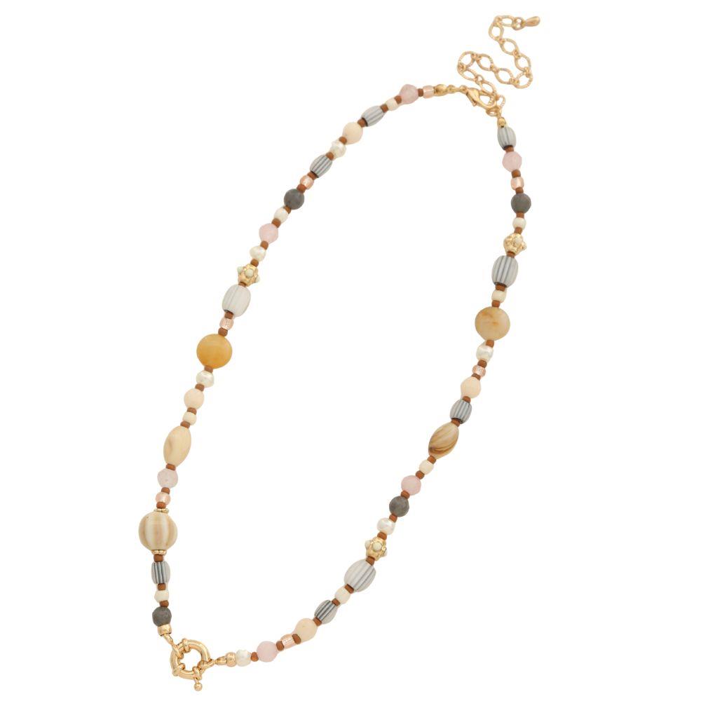 Beaded Clasp Necklace