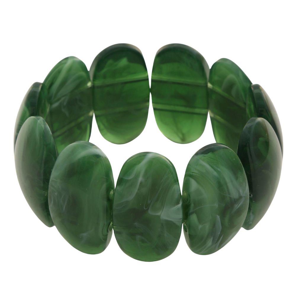 Oval Resin Bracelet