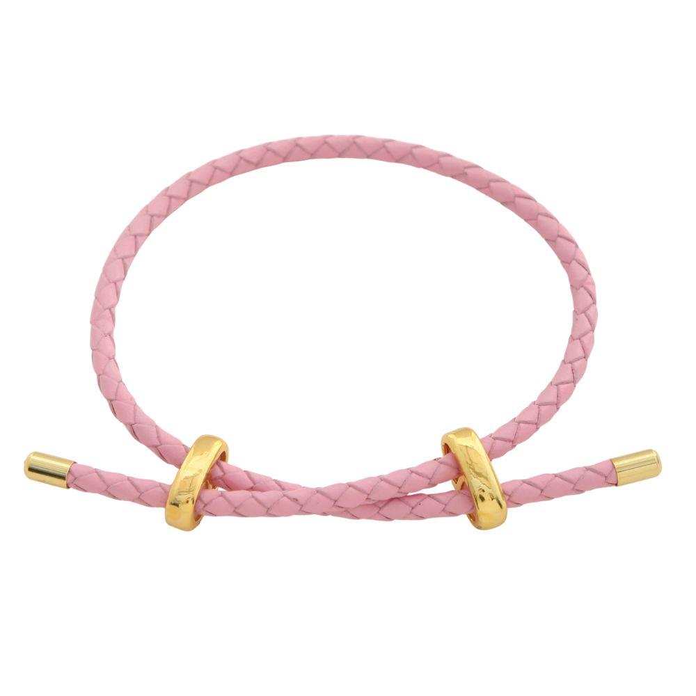 Faux Leather Rope Bracelet