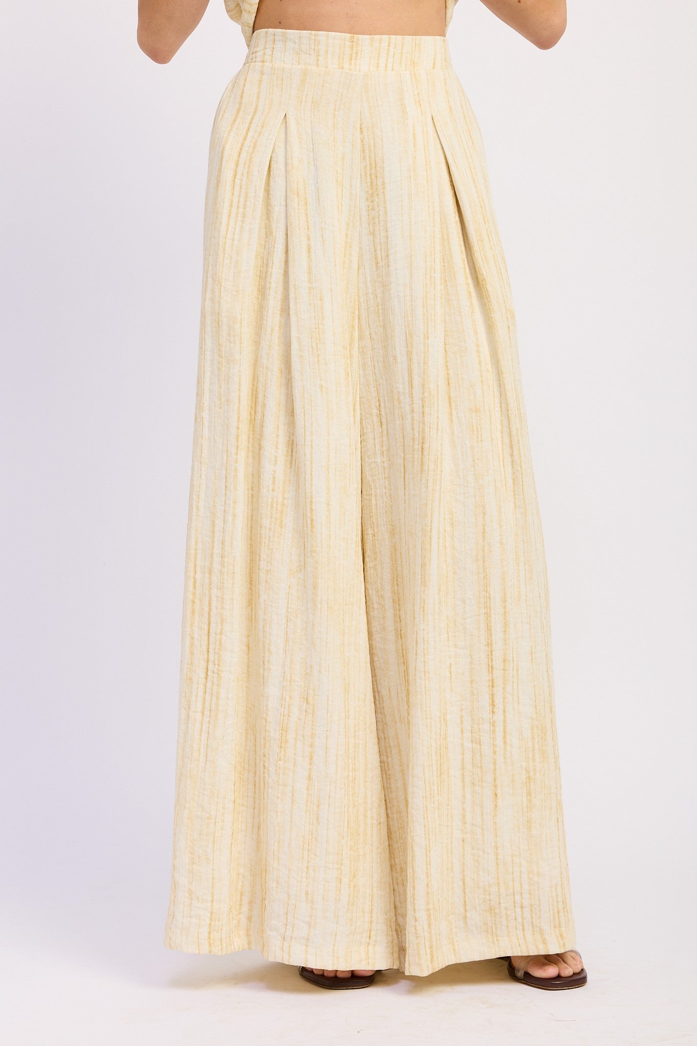 PRE-ORDER (ETA 6/11) Bri Flowy Pant - Toast