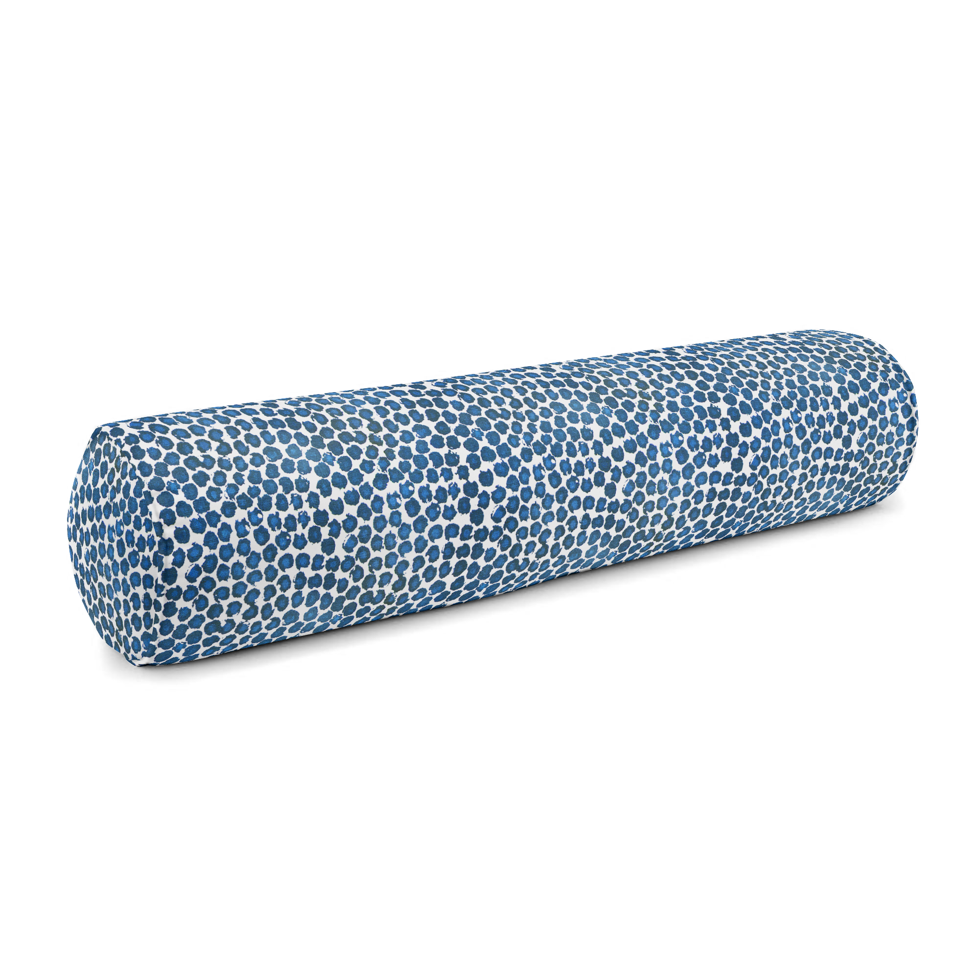 Eilert Bolster Pillow Prussian Blue 8" x 24"