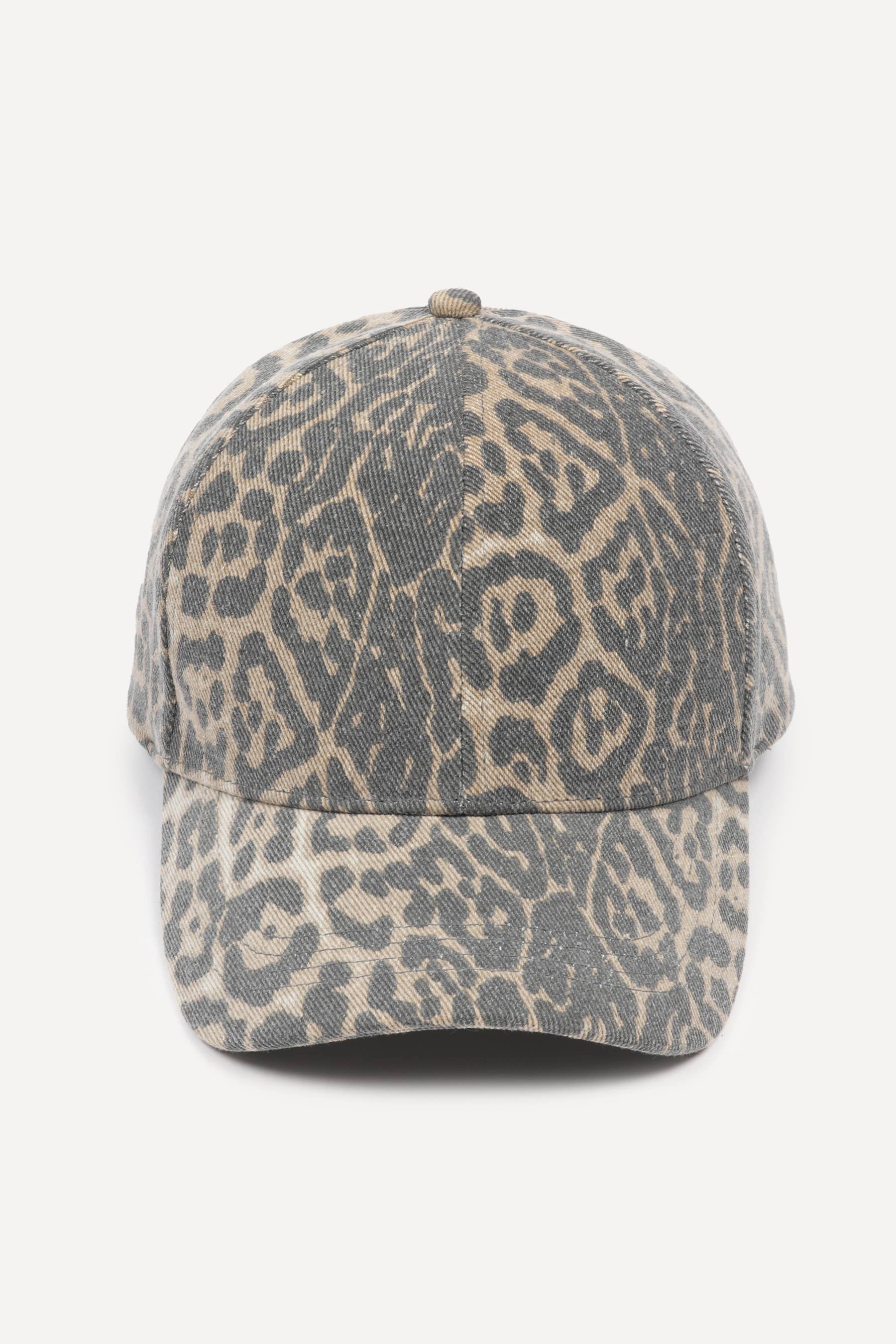 Leopard Print Baseball Cap