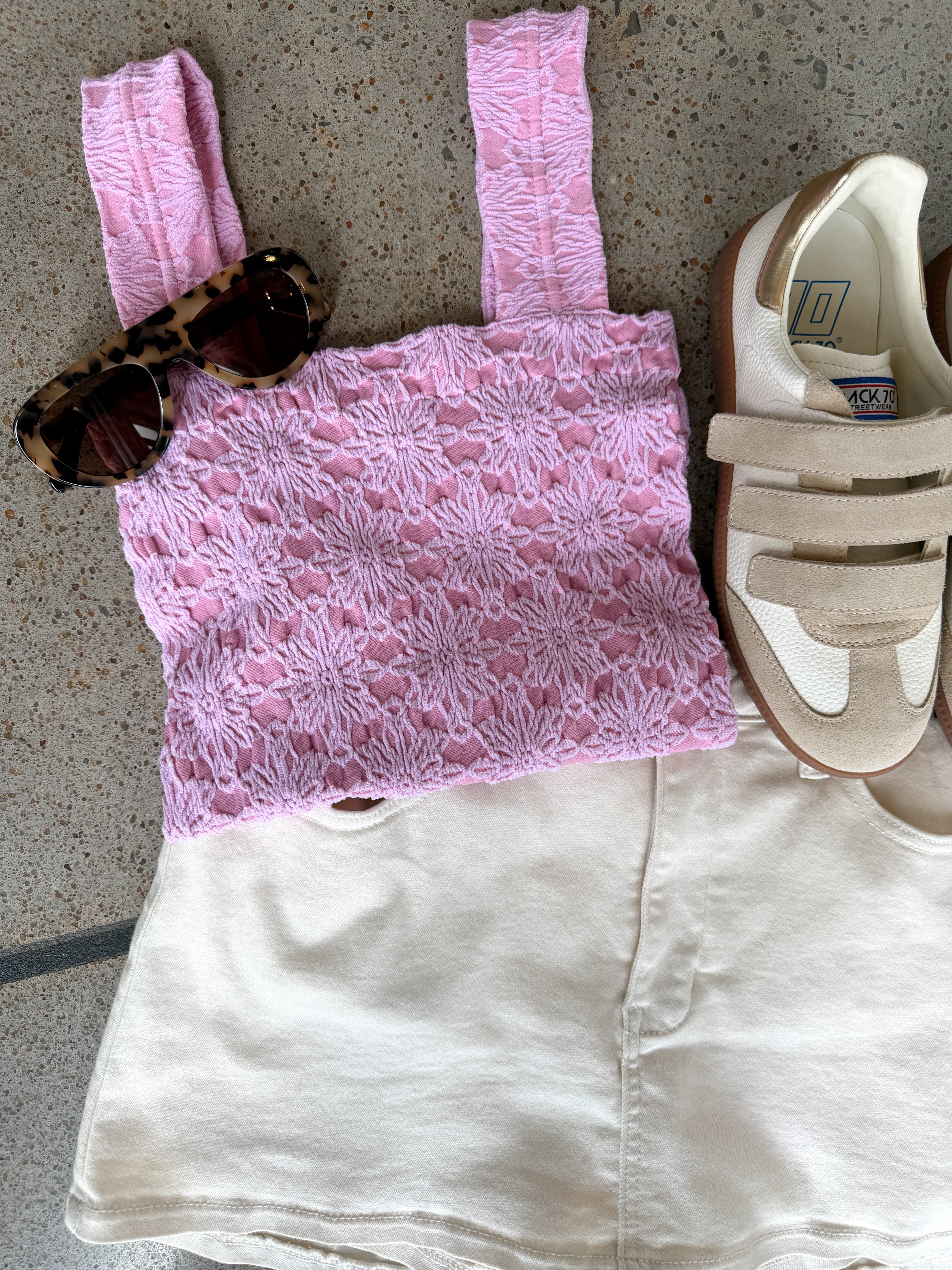 Summer Essentials Tank - Pink