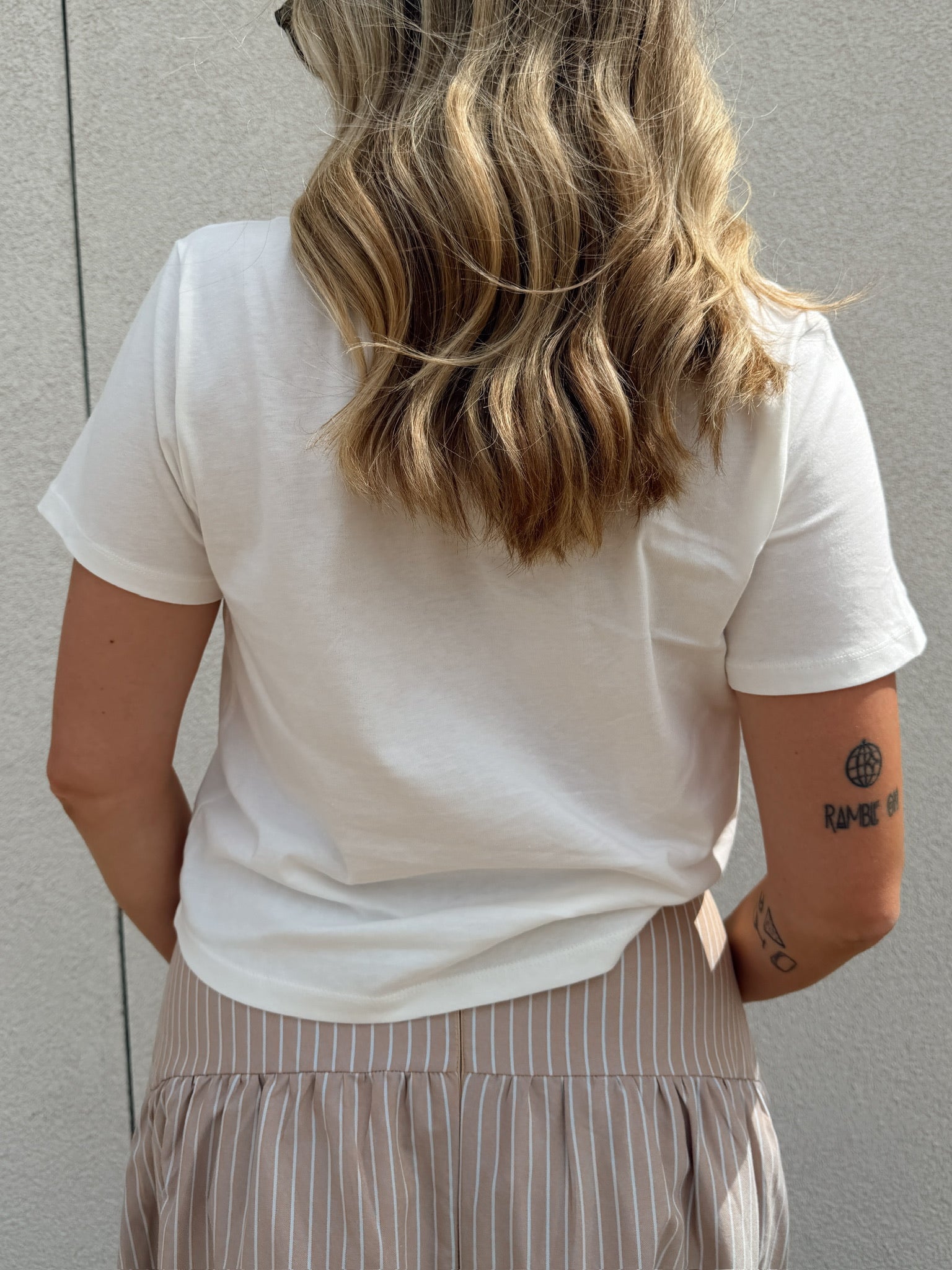 Crew Neck Cotton Tee