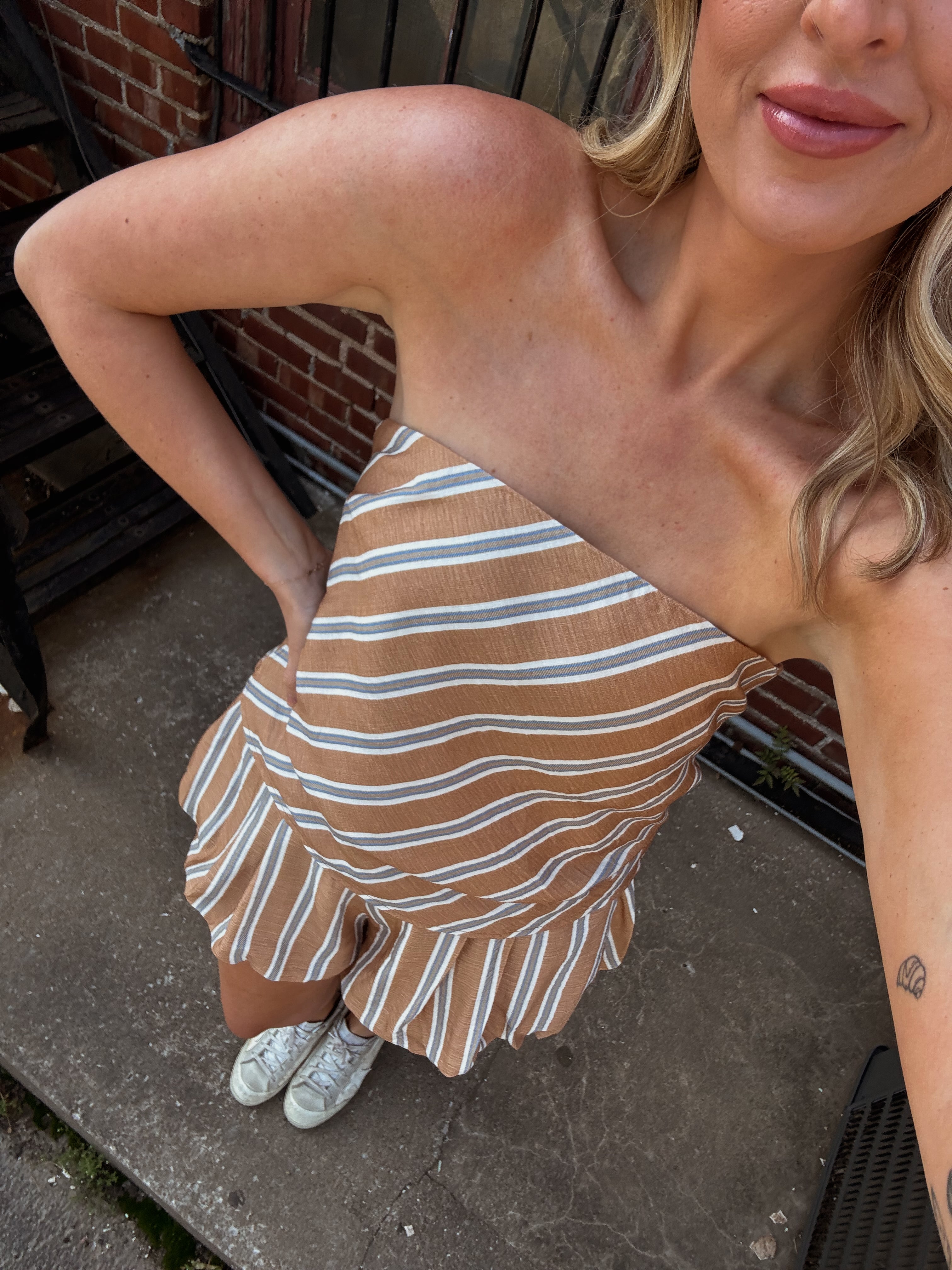 Lauren Stripe Top