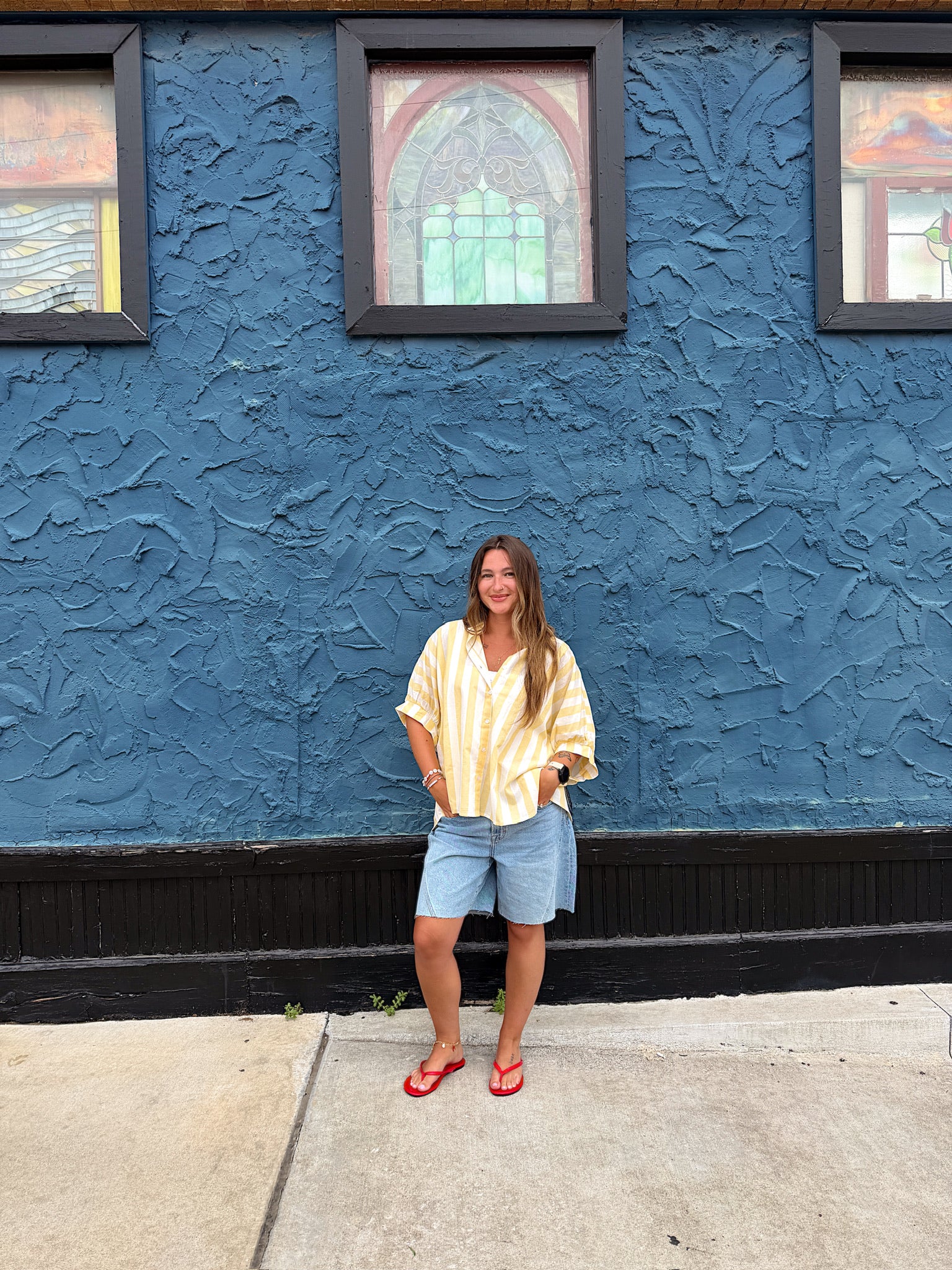 Life Gives You Lemons Button Up