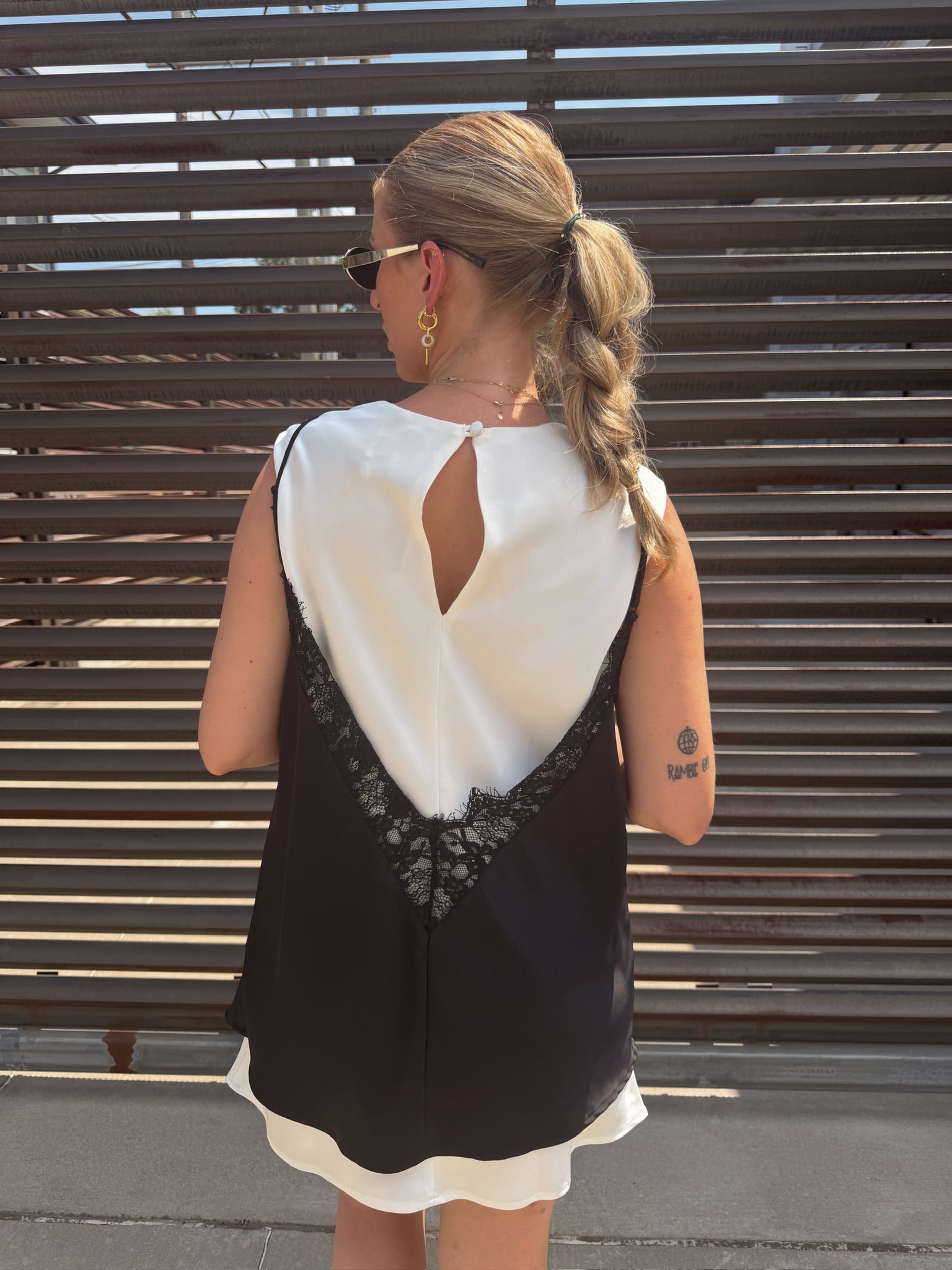 Brea Slip Overlay Dress