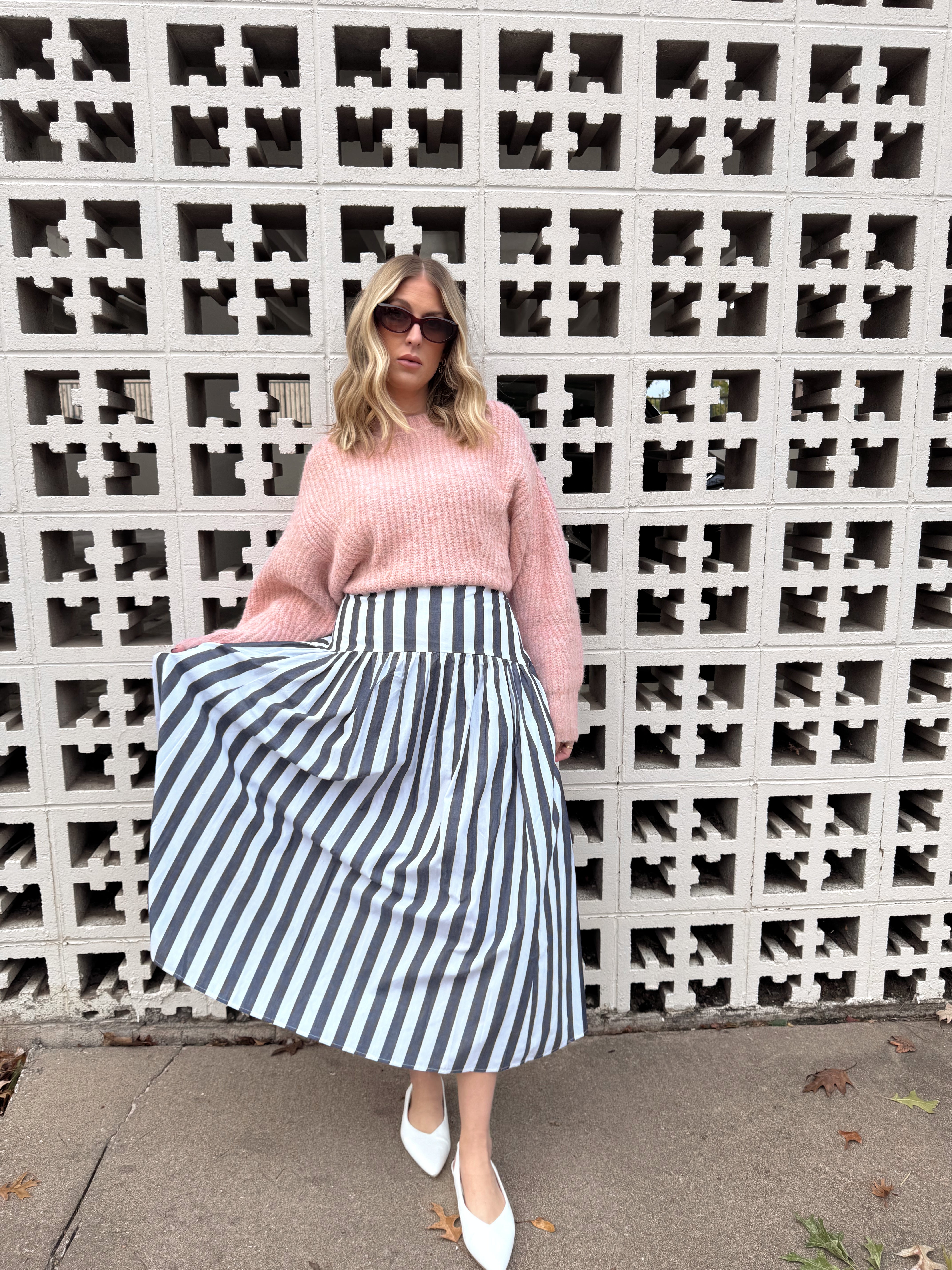 Celeste Sweater - Blush