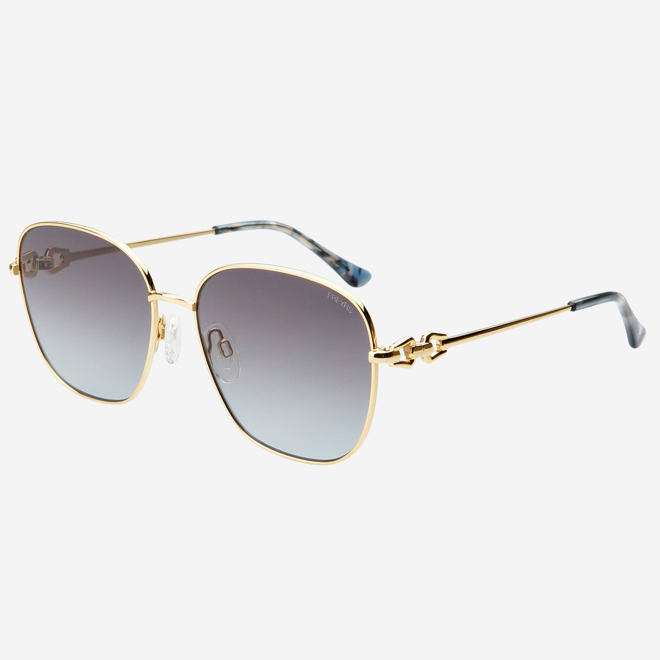 Freyrs Eyewear Lea - Gold/Gradient Gray