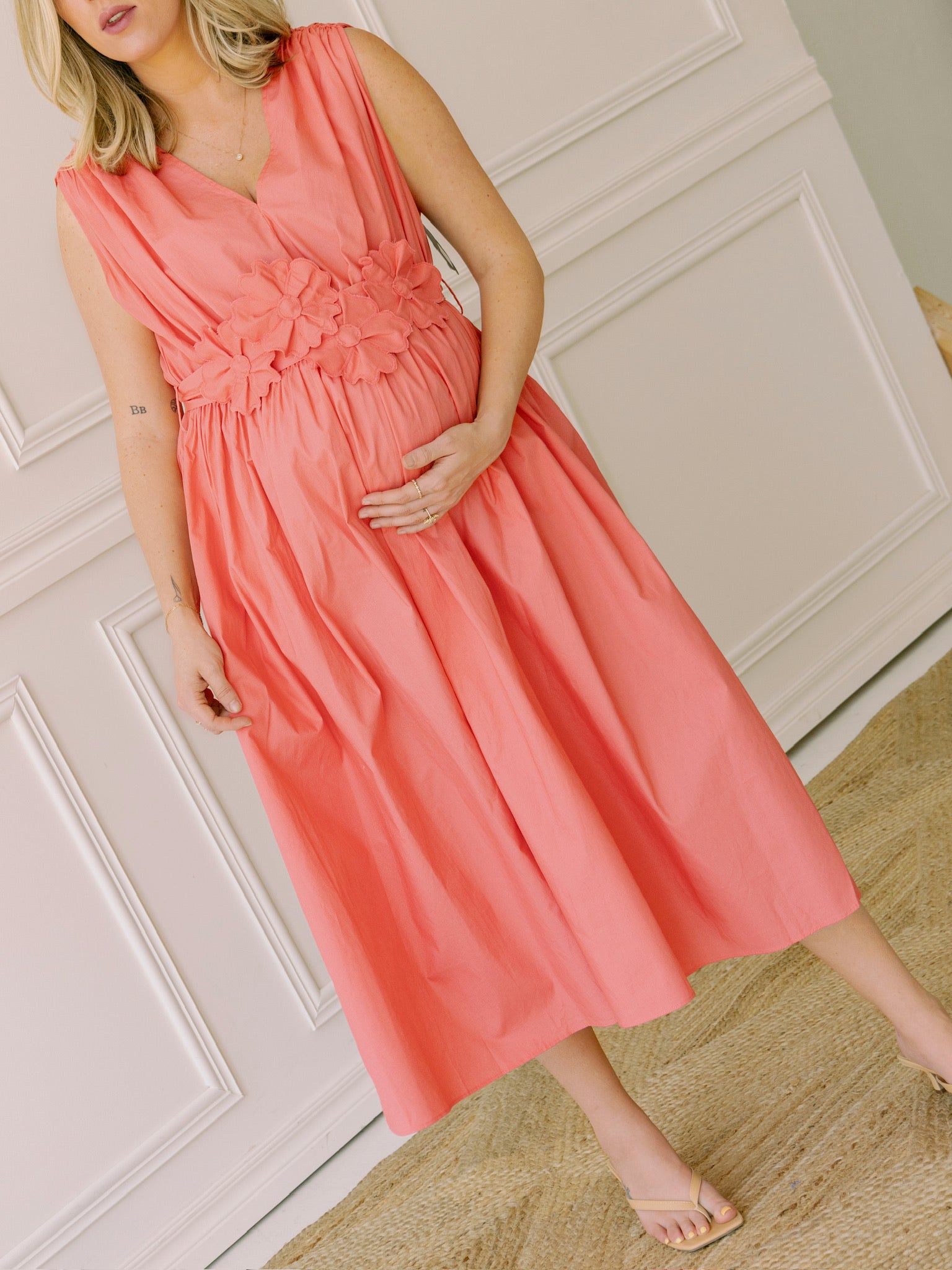 Lucy Paris Ilona Dress - Coral