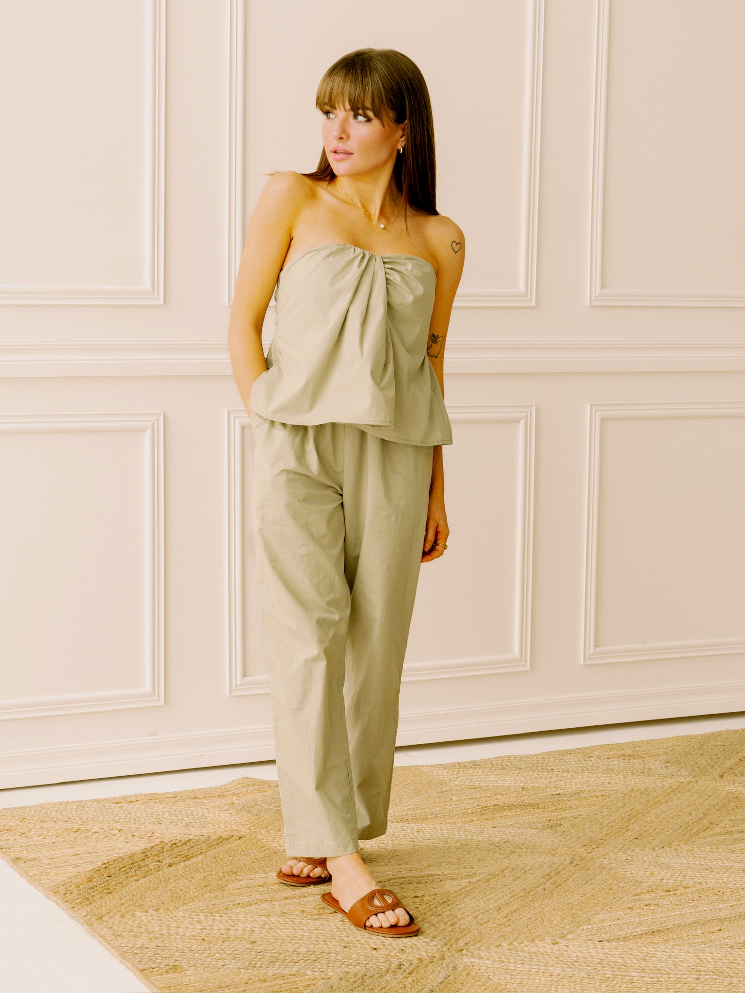 dRA Freya Pant in Pistachio