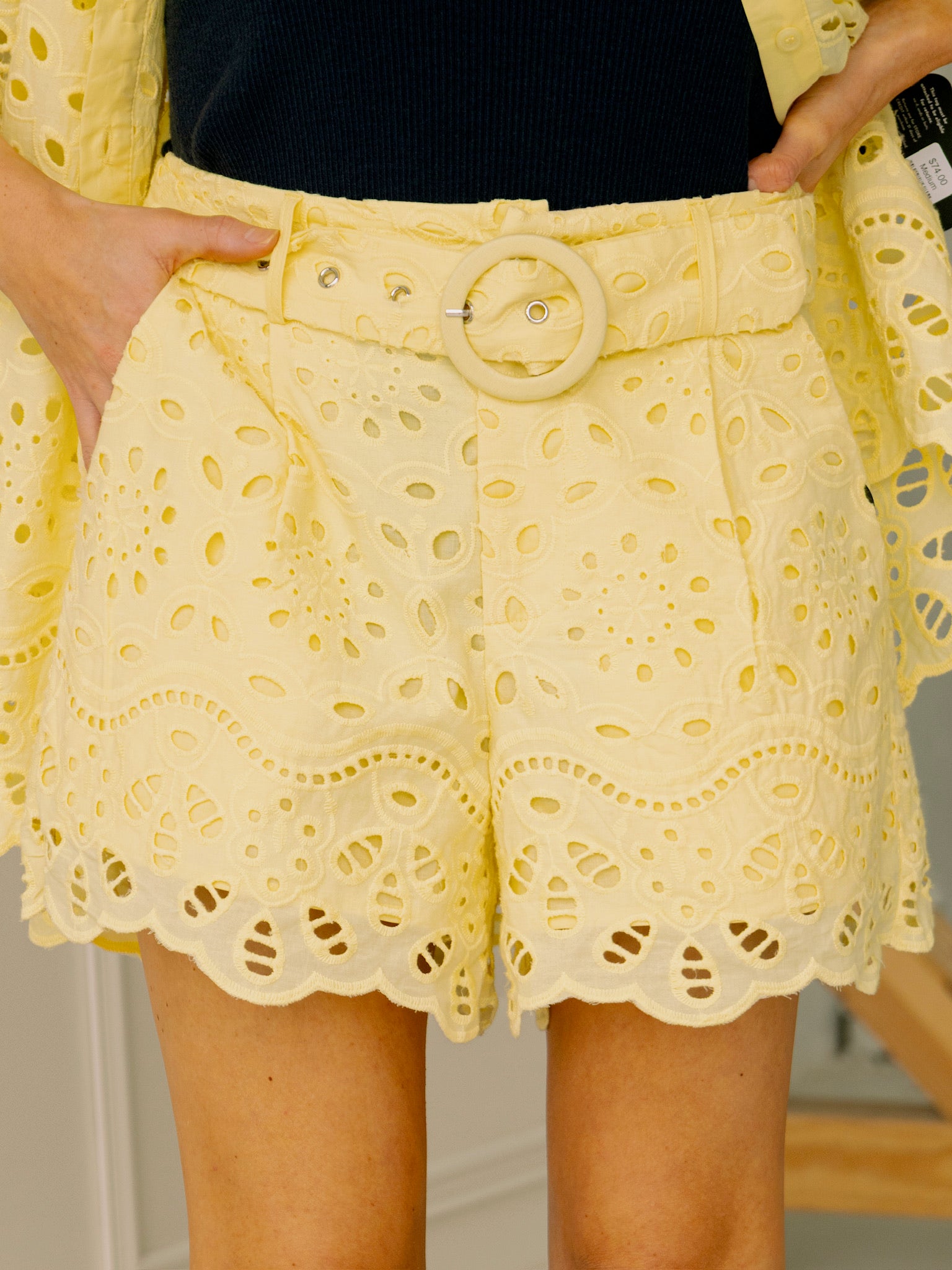 Sunny Days Embroidered Shorts