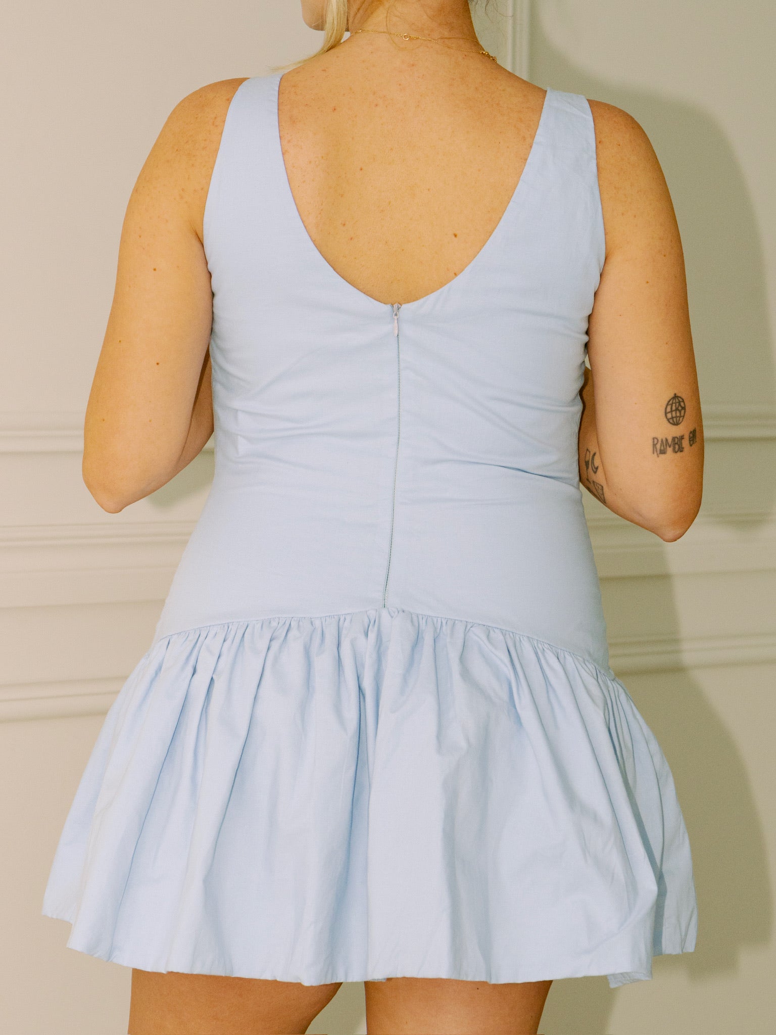 Peixoto Addison Mini Dress - Cloud Blue