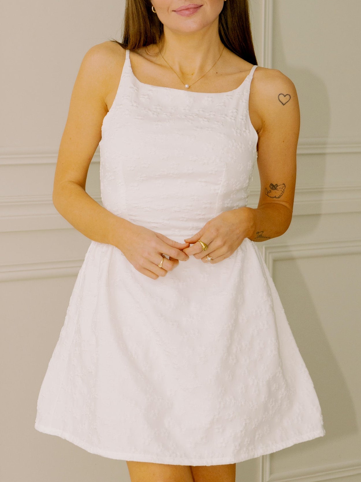 Corey Lynn Calter Arden White Dress