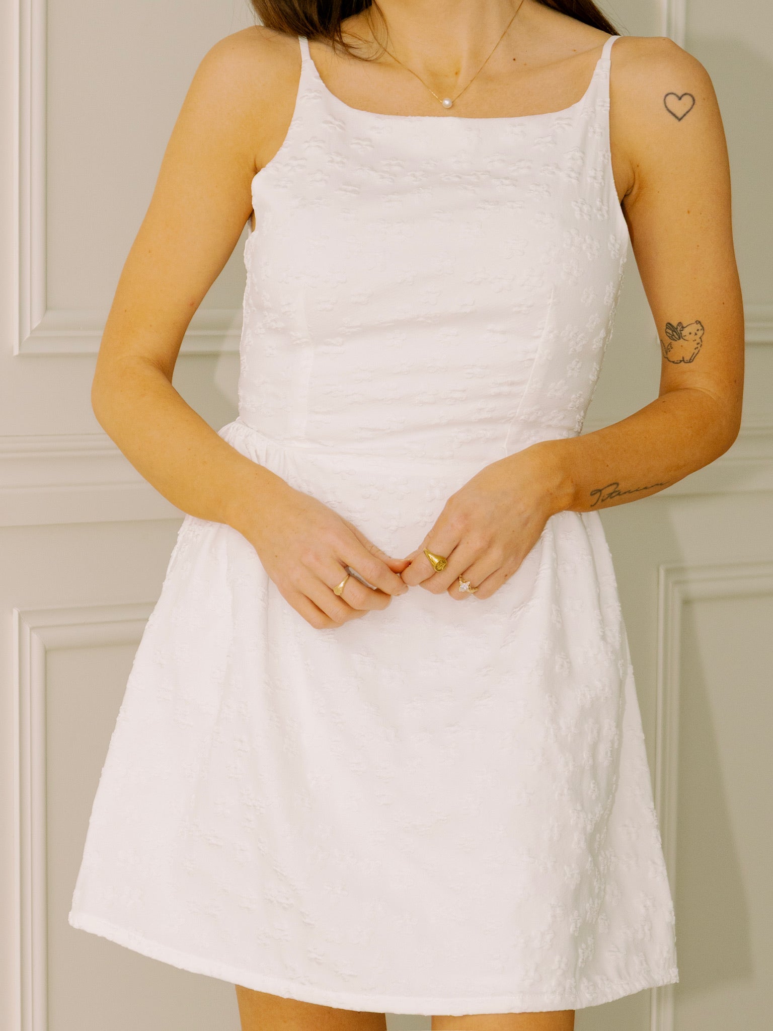 Corey Lynn Calter Arden White Dress