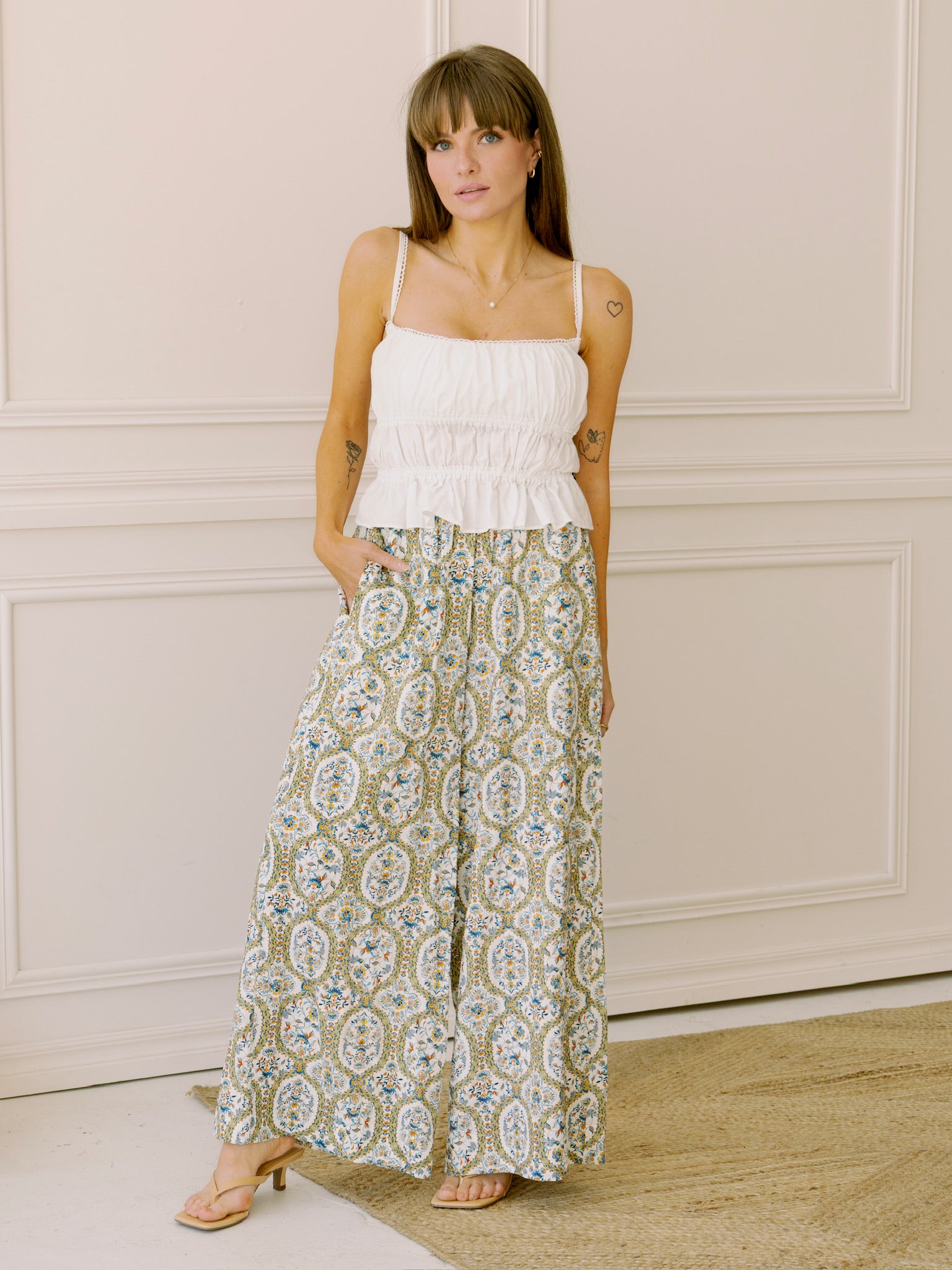 dRA Paloma Pant in Santorini Mosaic