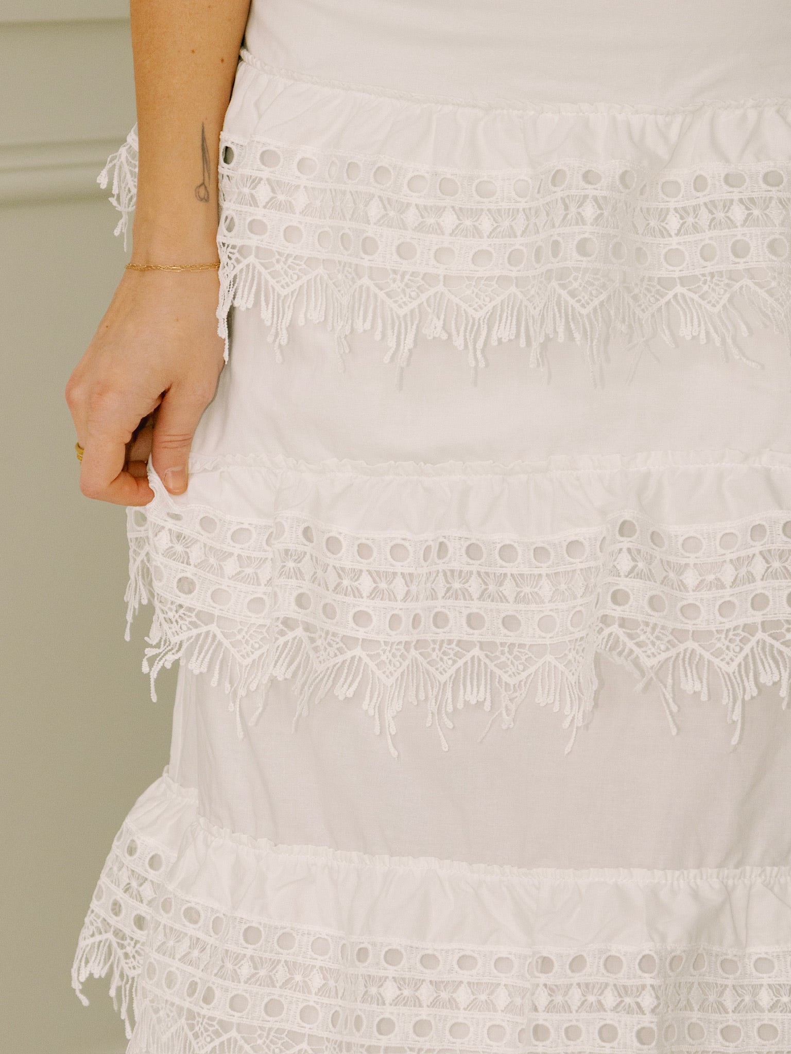 Peixoto Tessa Maxi Dress in White