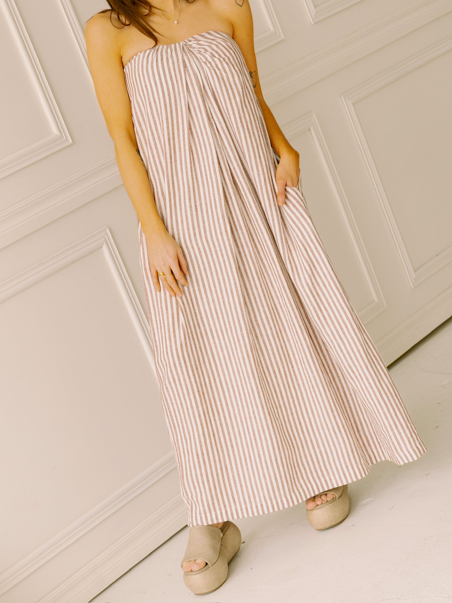 dRA Rosalyn Dress in Sedona Stripe