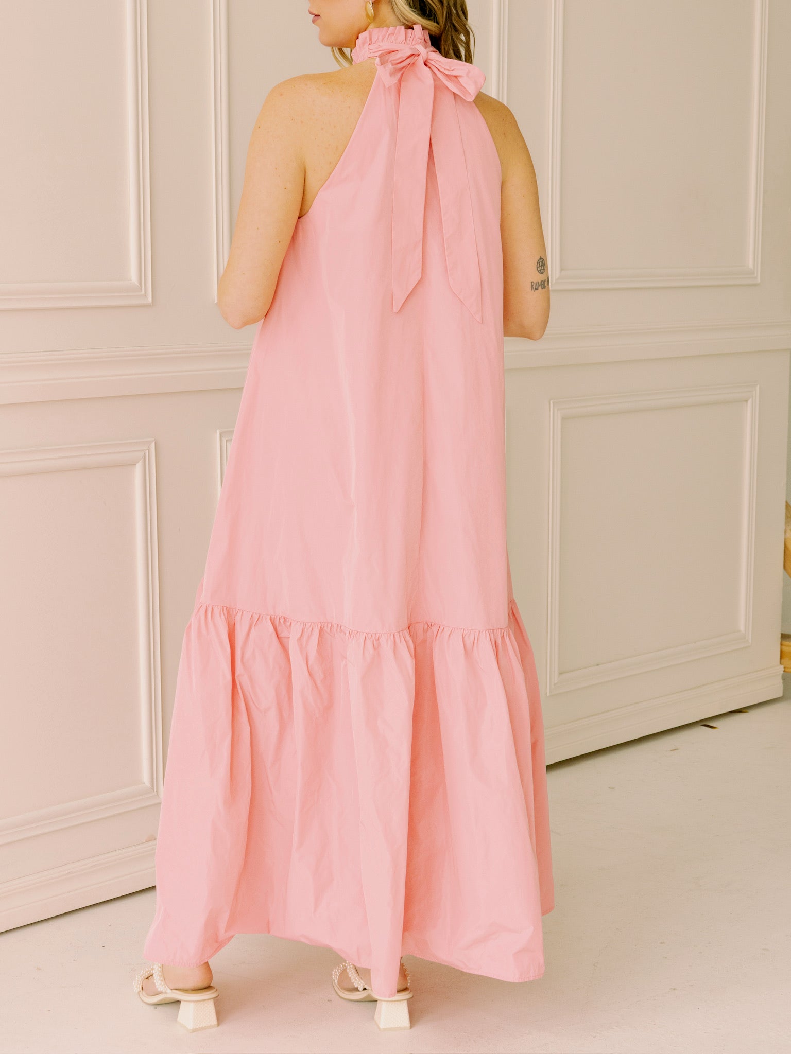 Corey Lynn Calter Avalon Dress in Candy Pink