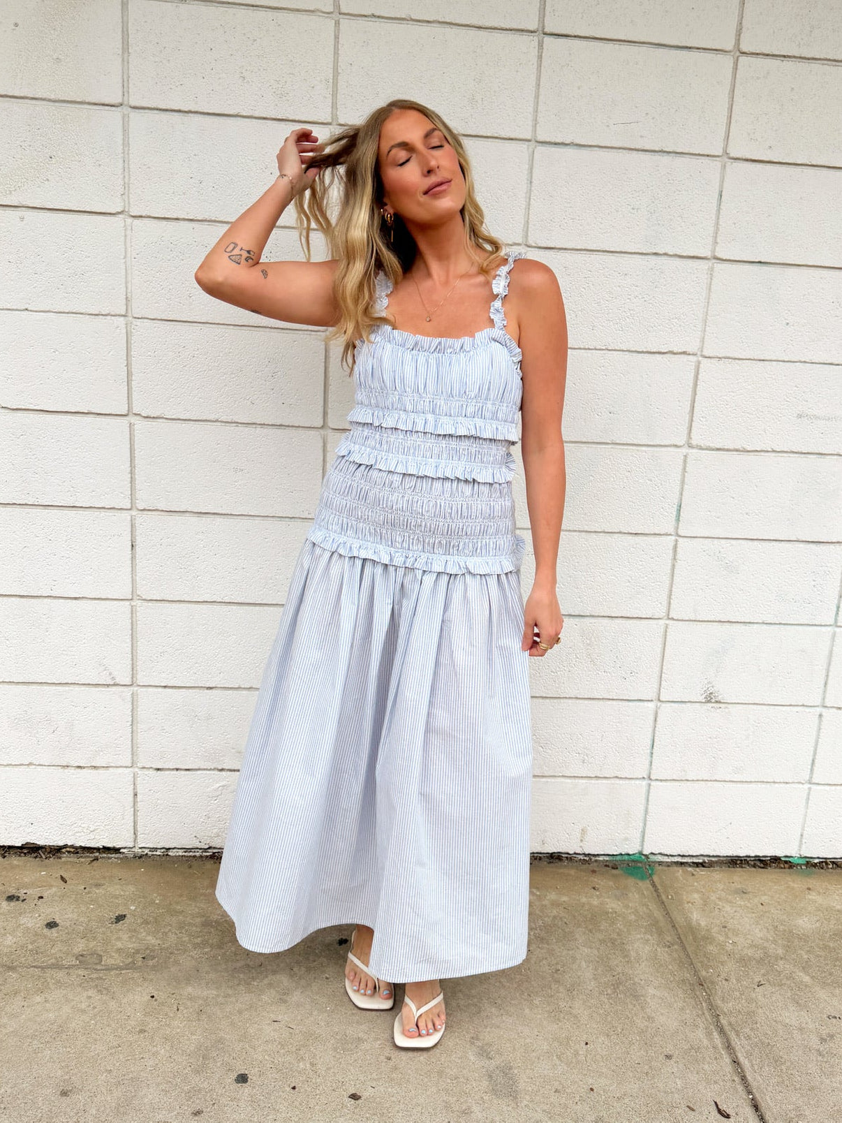Coastal State of Mind Midi Dress