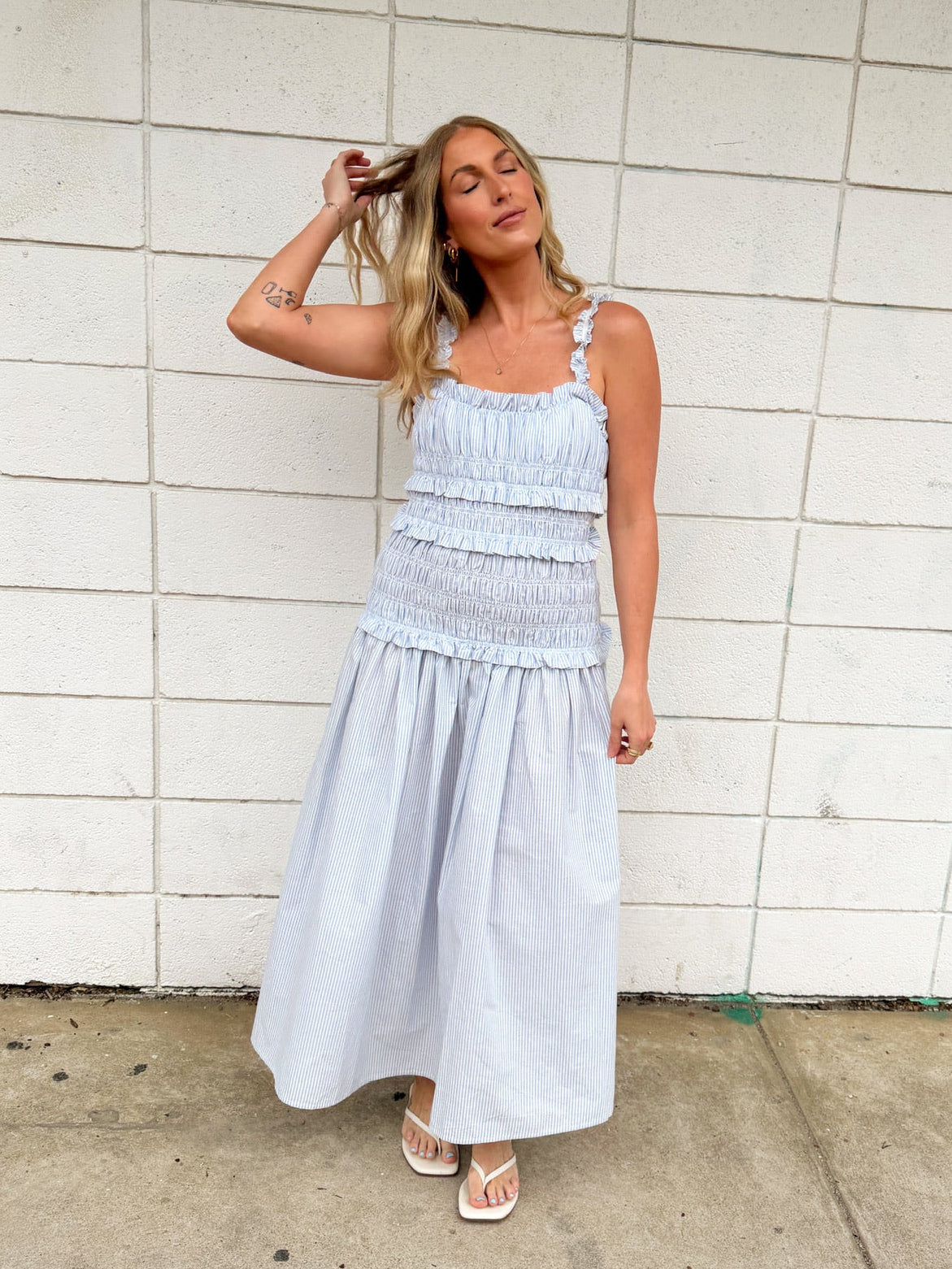 Coastal State of Mind Midi Dress