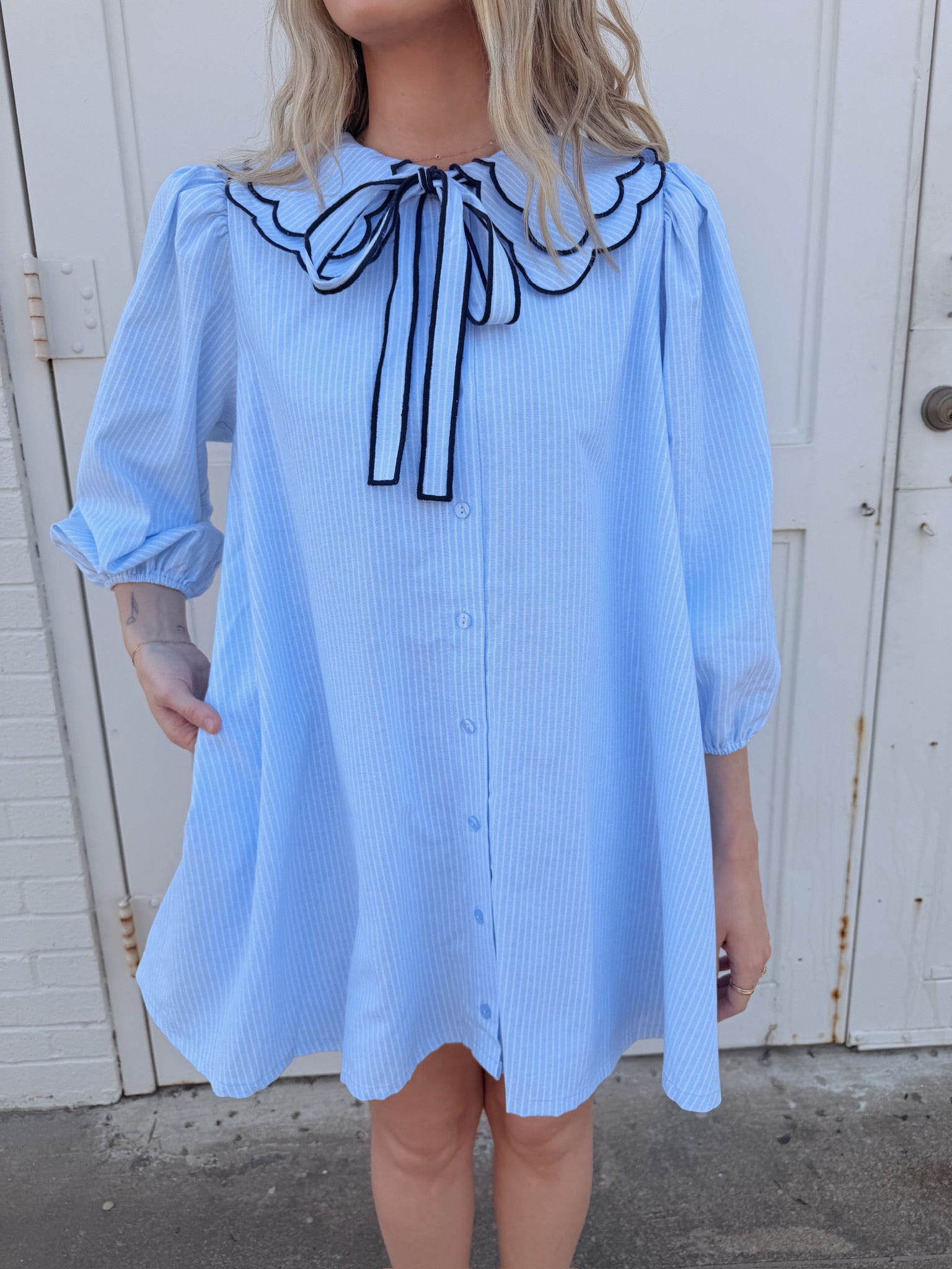 Bailey Bow Stripe Dress