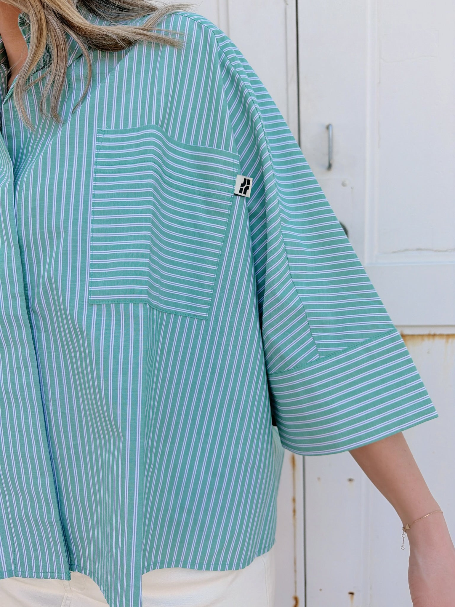 Jiji Marc Shirt in Vert