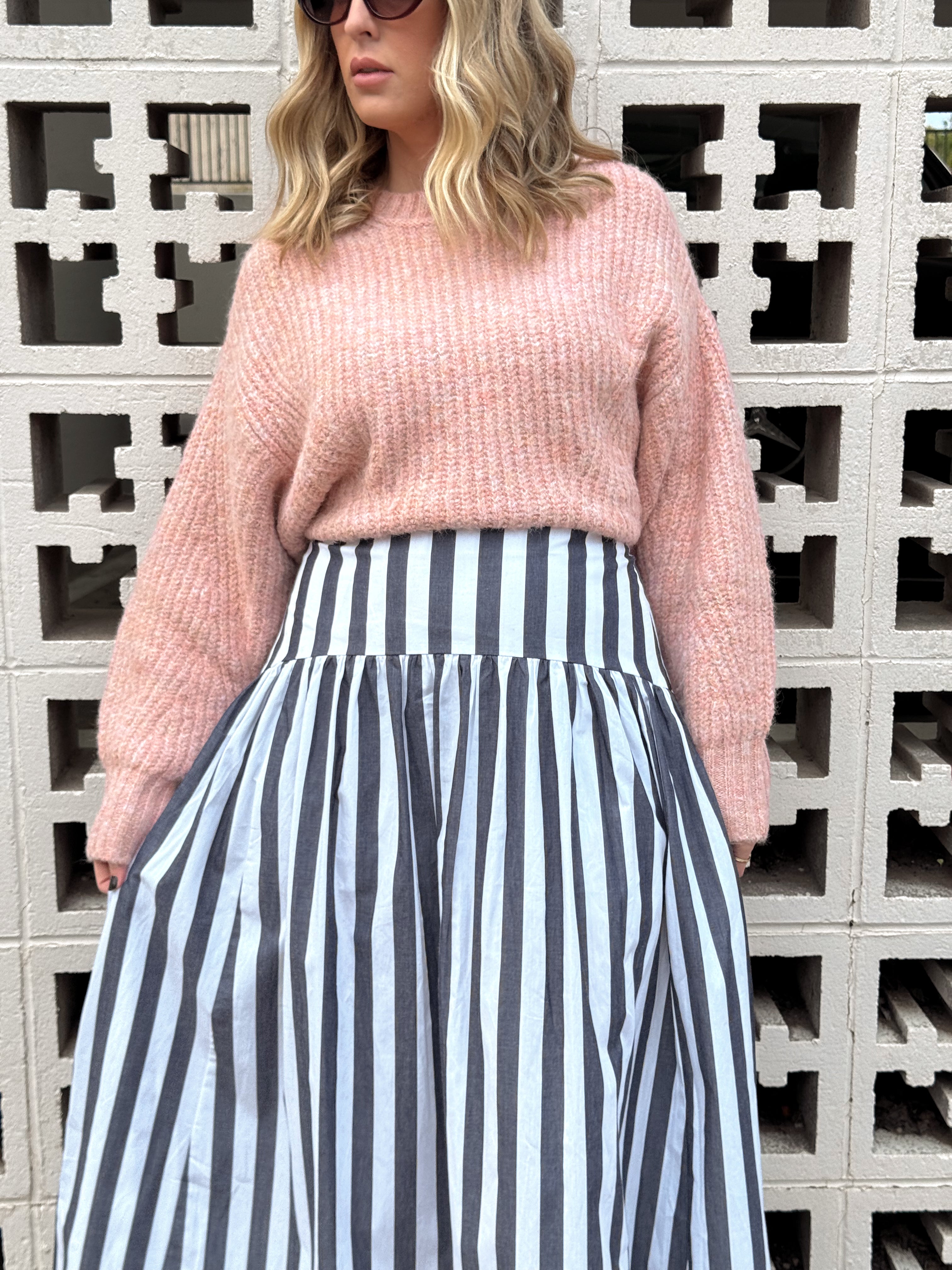 Celeste Sweater - Blush