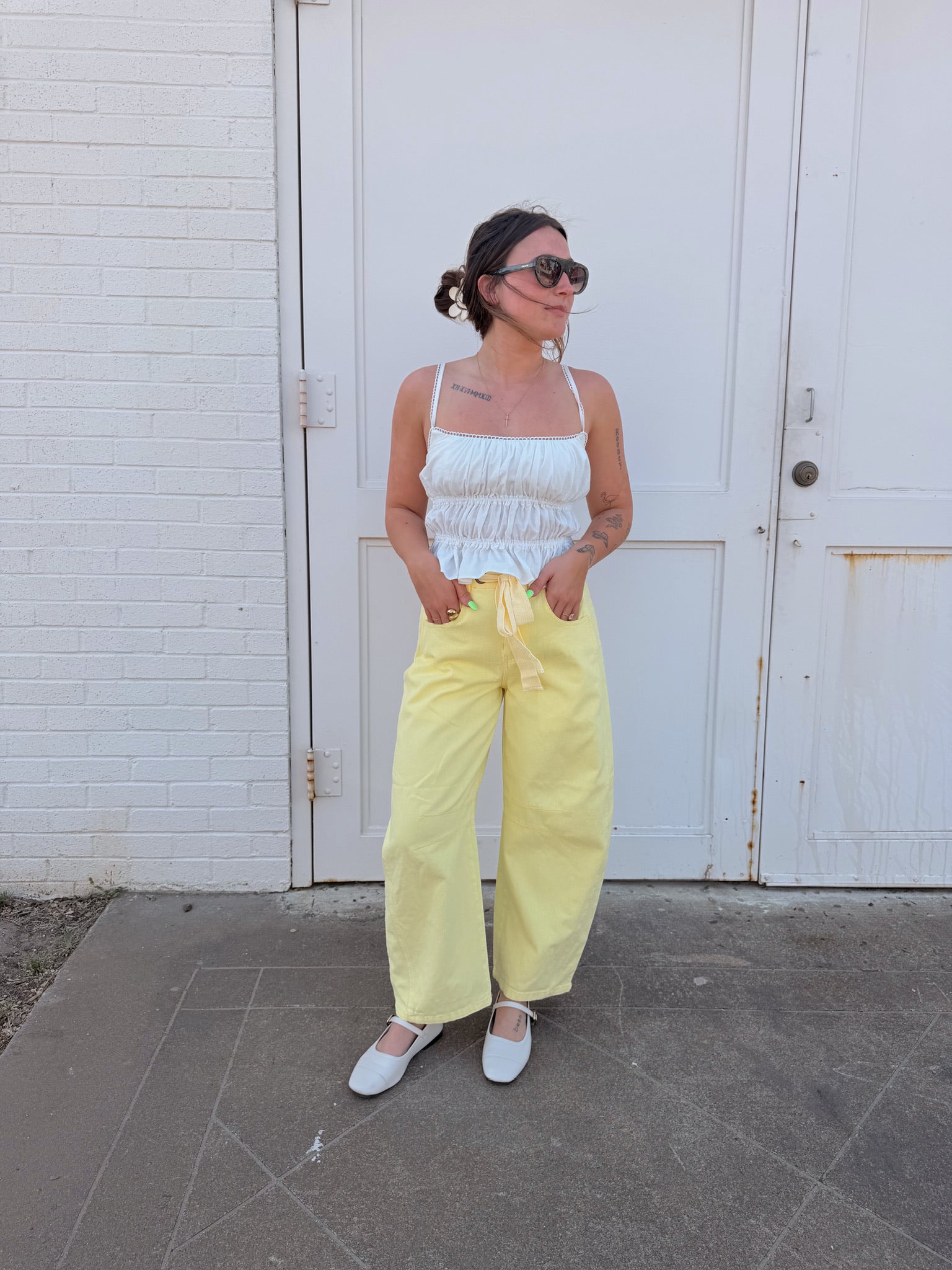 Butter Me Up Barrel Denim