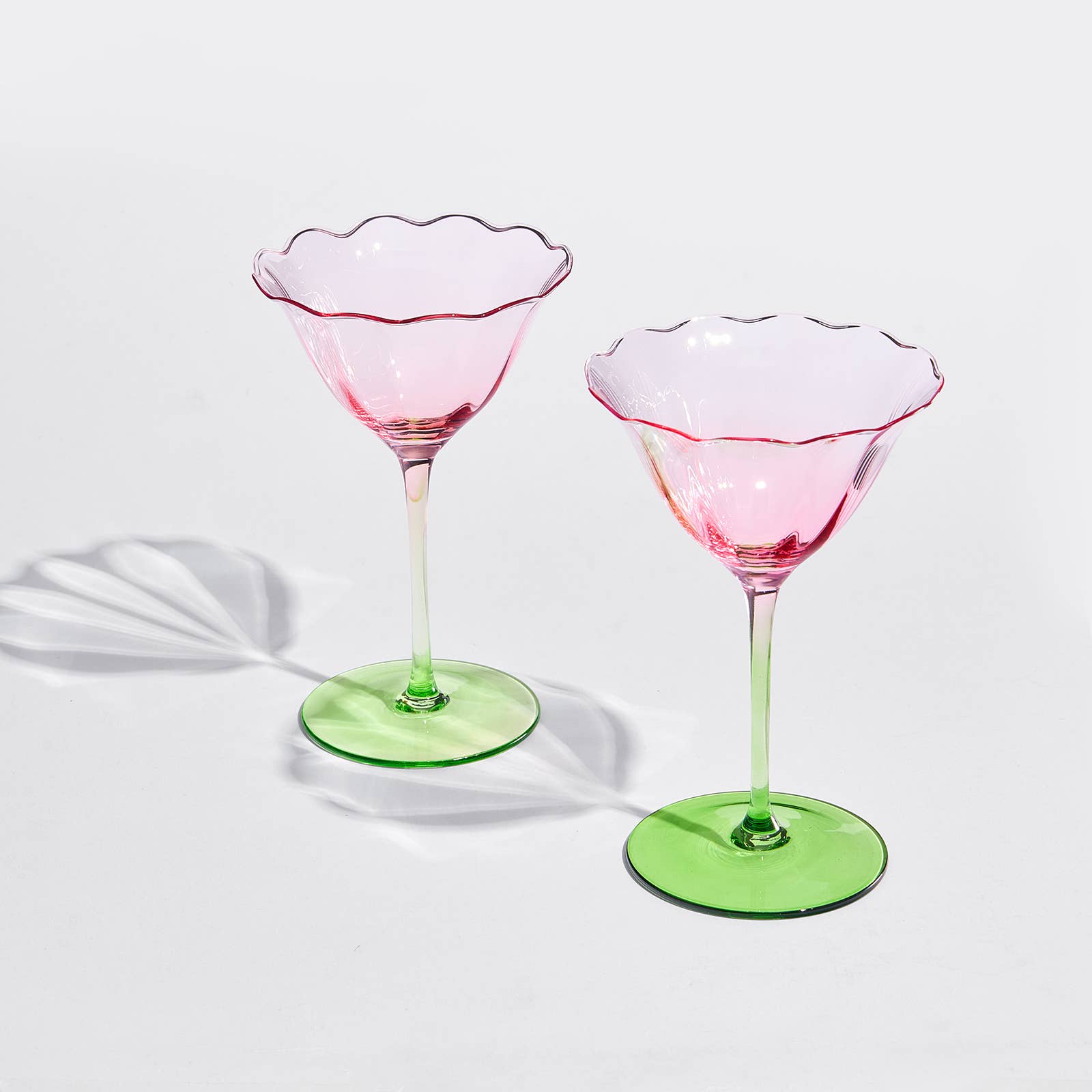 Tulip-Shaped Champagne Coupe Glass 6 oz