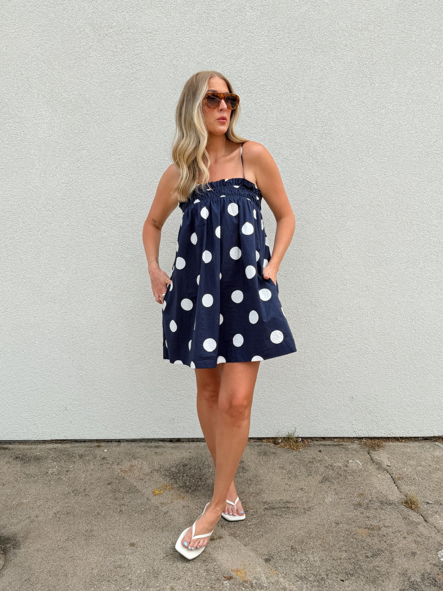 Pre-Order Polka Dot Mini Dress (restock eta 8/28)