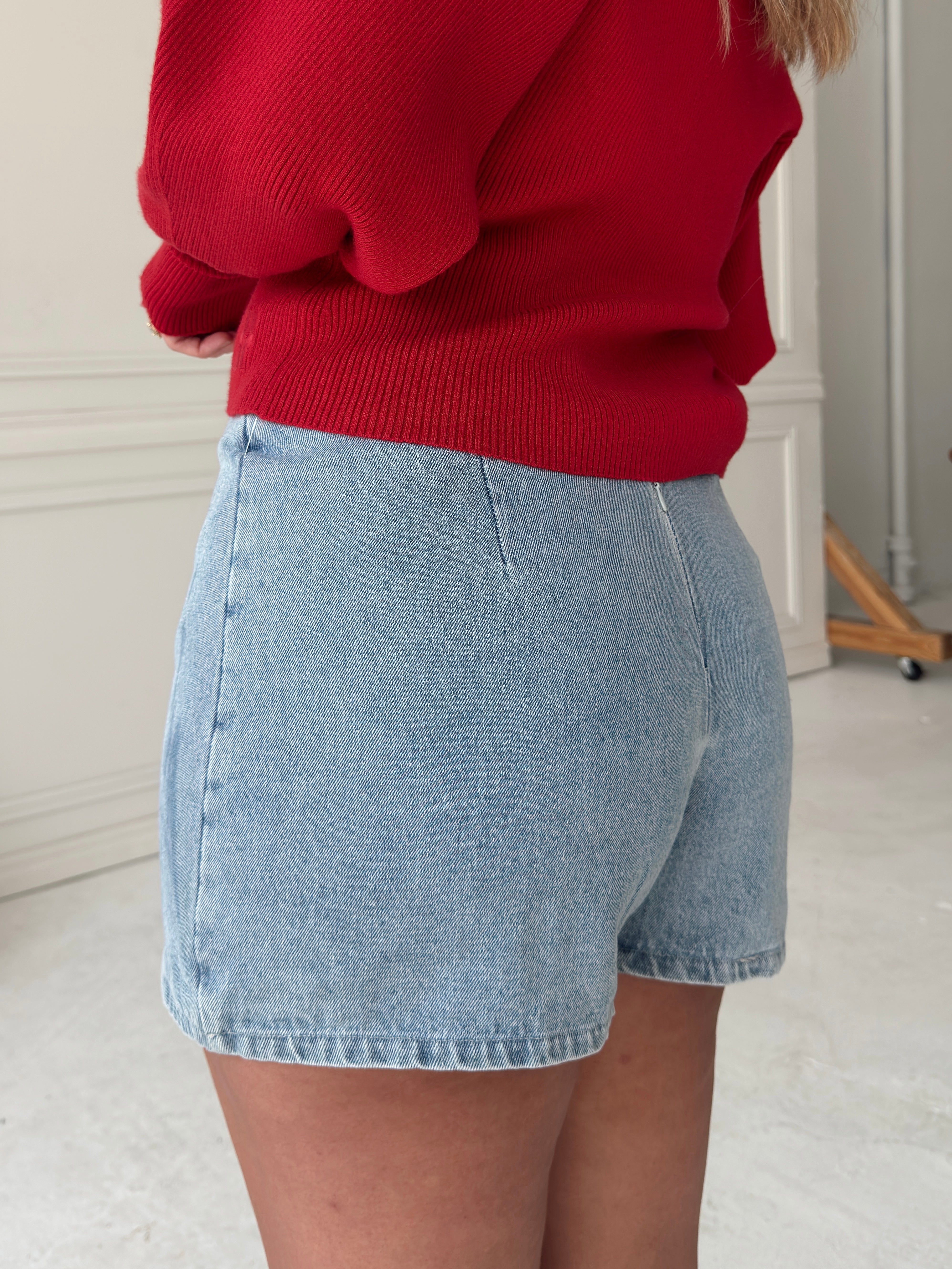 Alexa Denim Skort