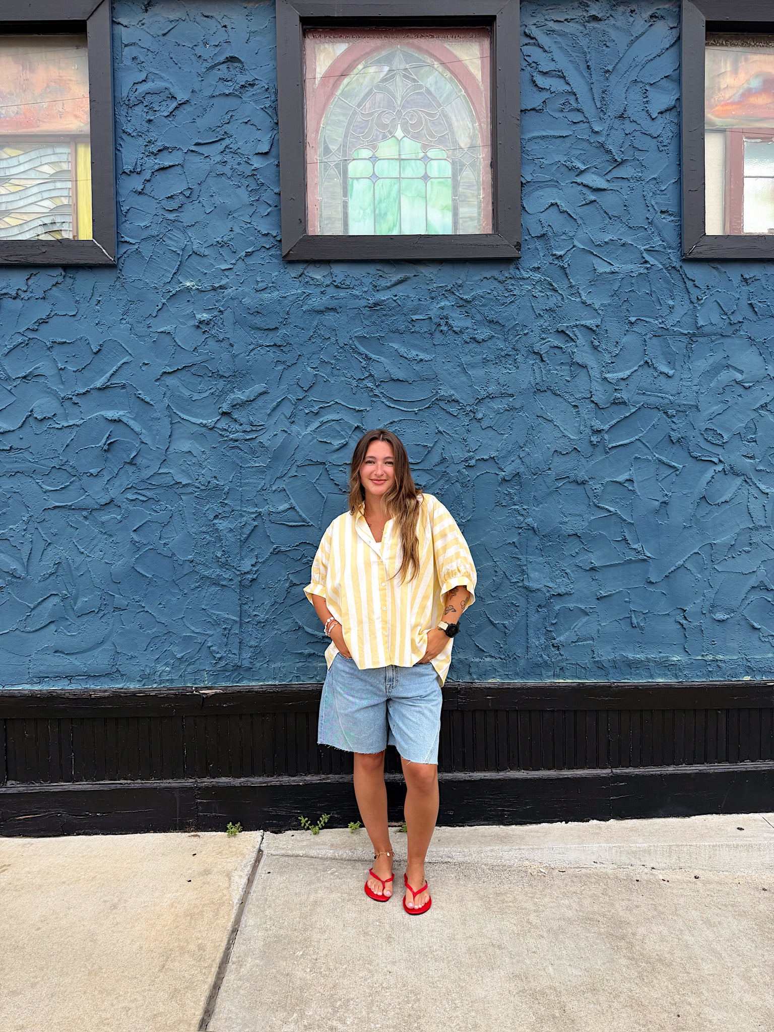 Life Gives You Lemons Button Up