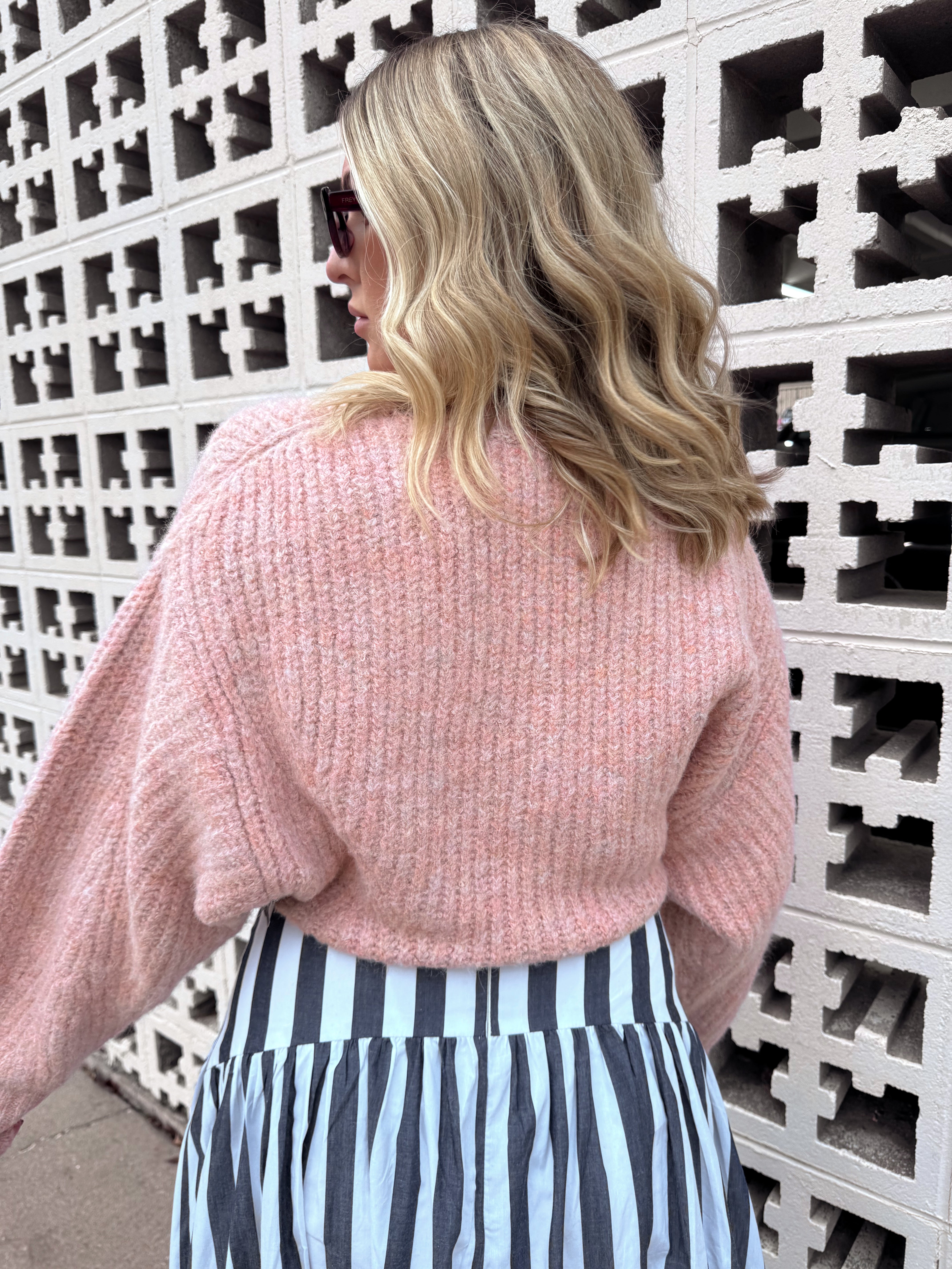 Celeste Sweater - Blush