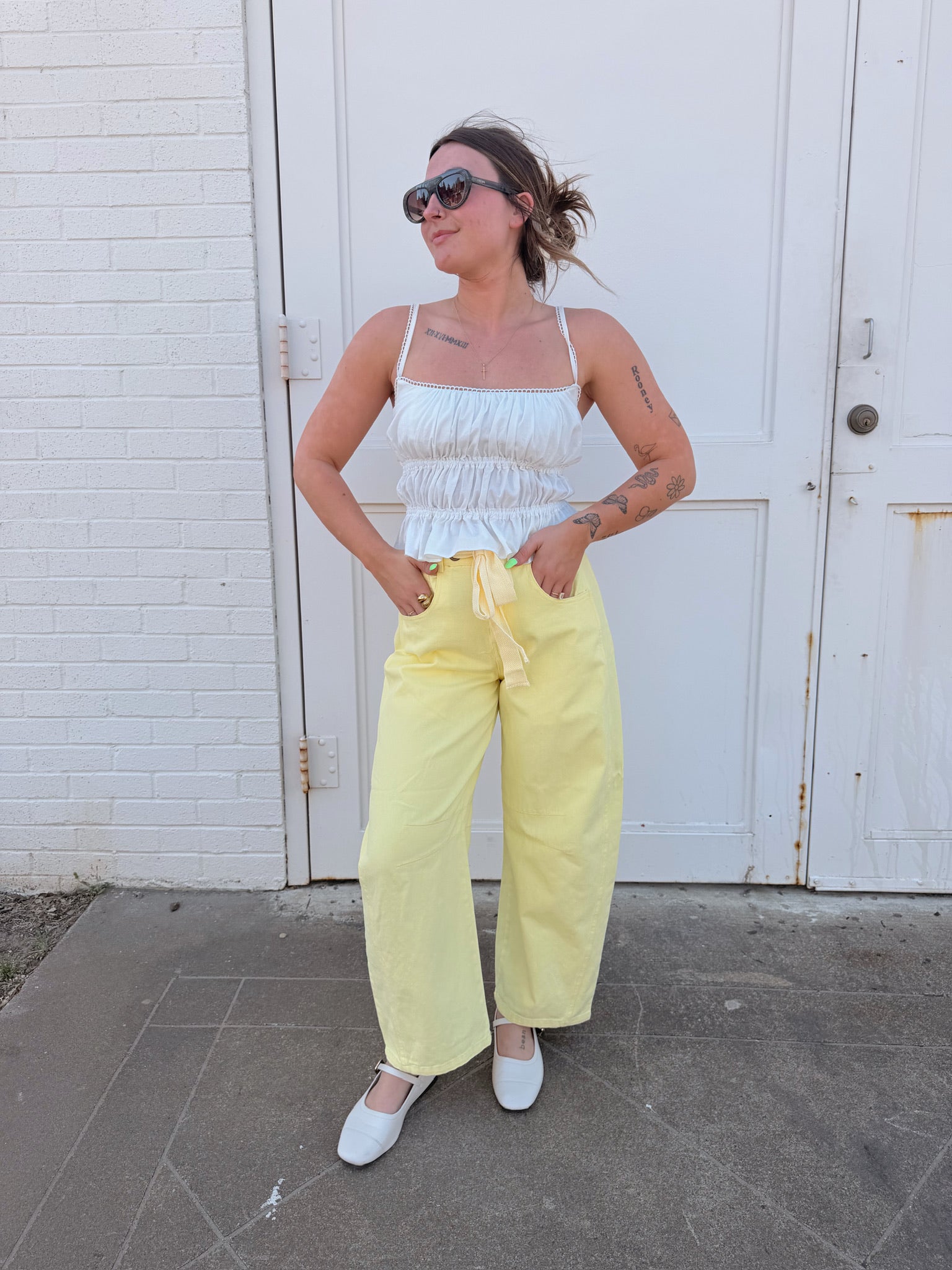 Butter Me Up Barrel Denim