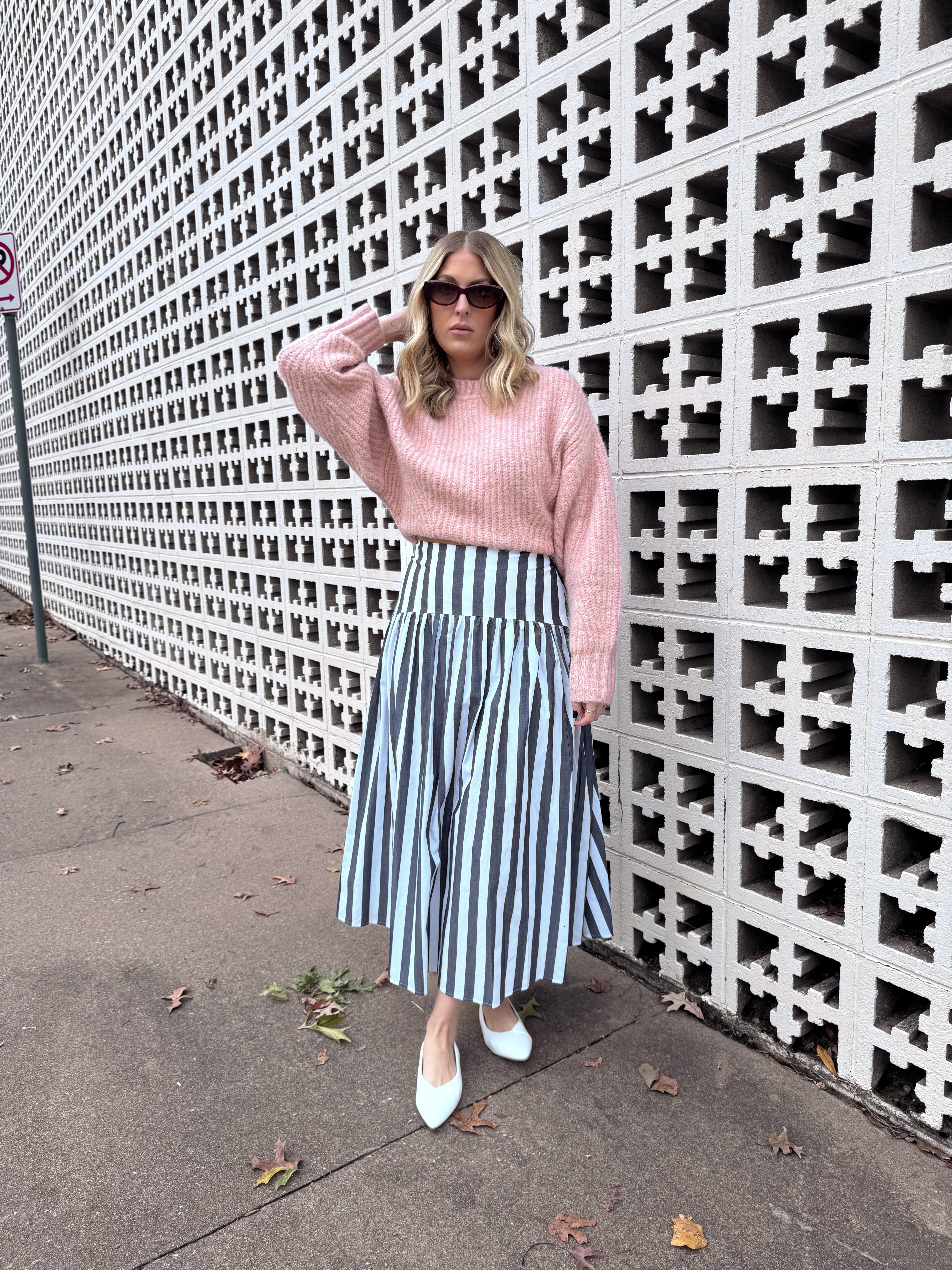 Celeste Sweater - Blush