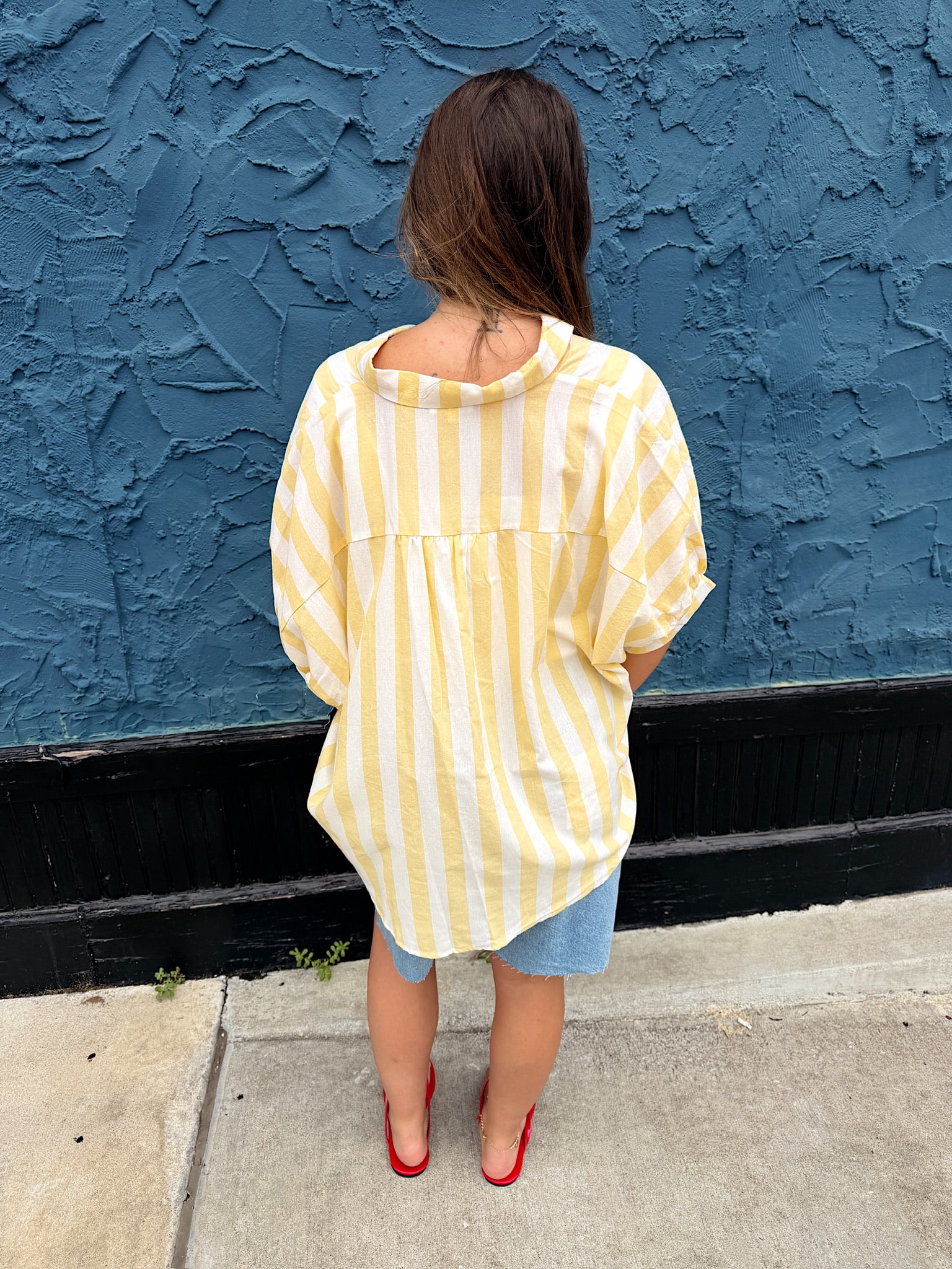 Life Gives You Lemons Button Up