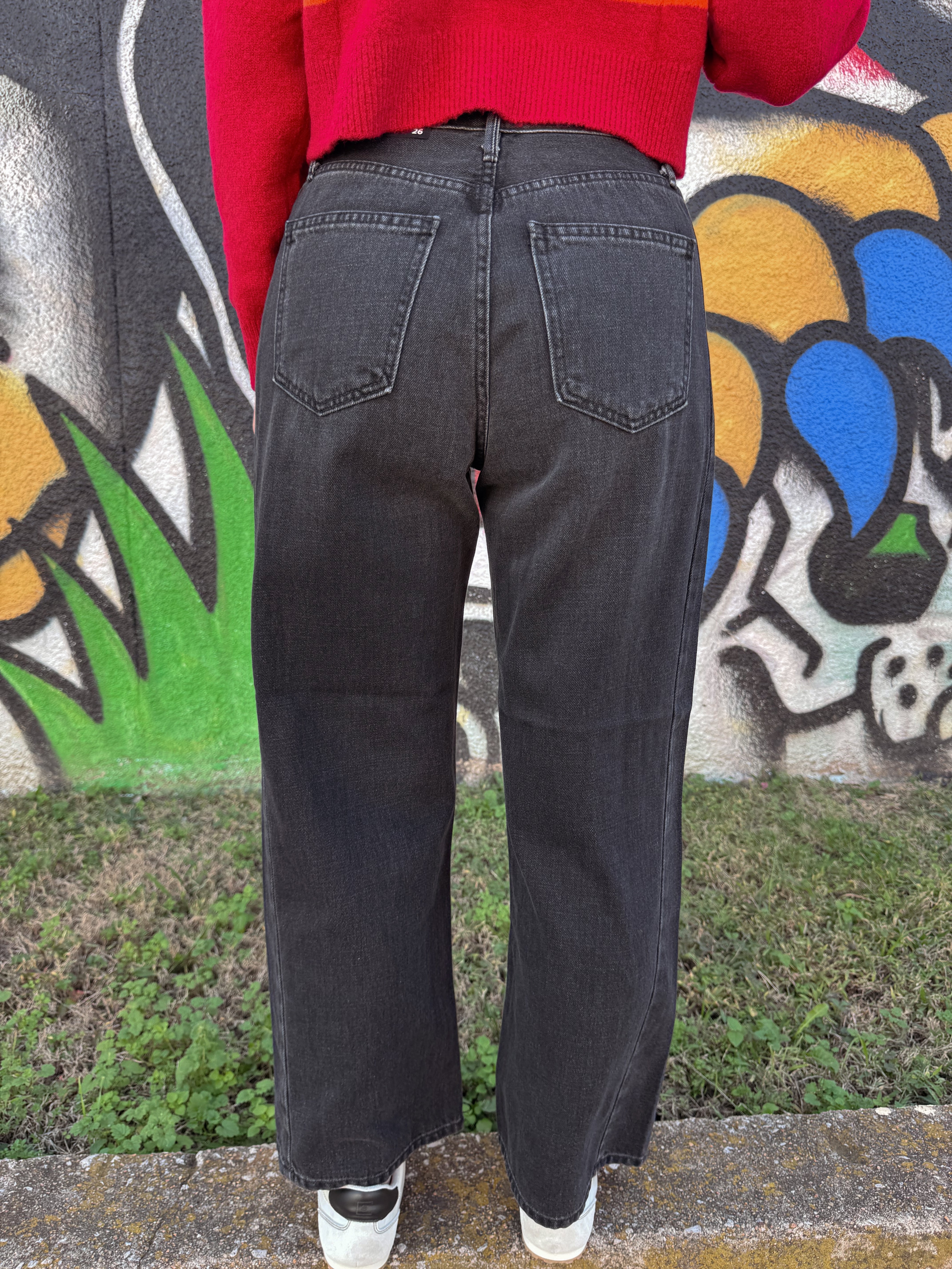 Midnight Barrel Jean