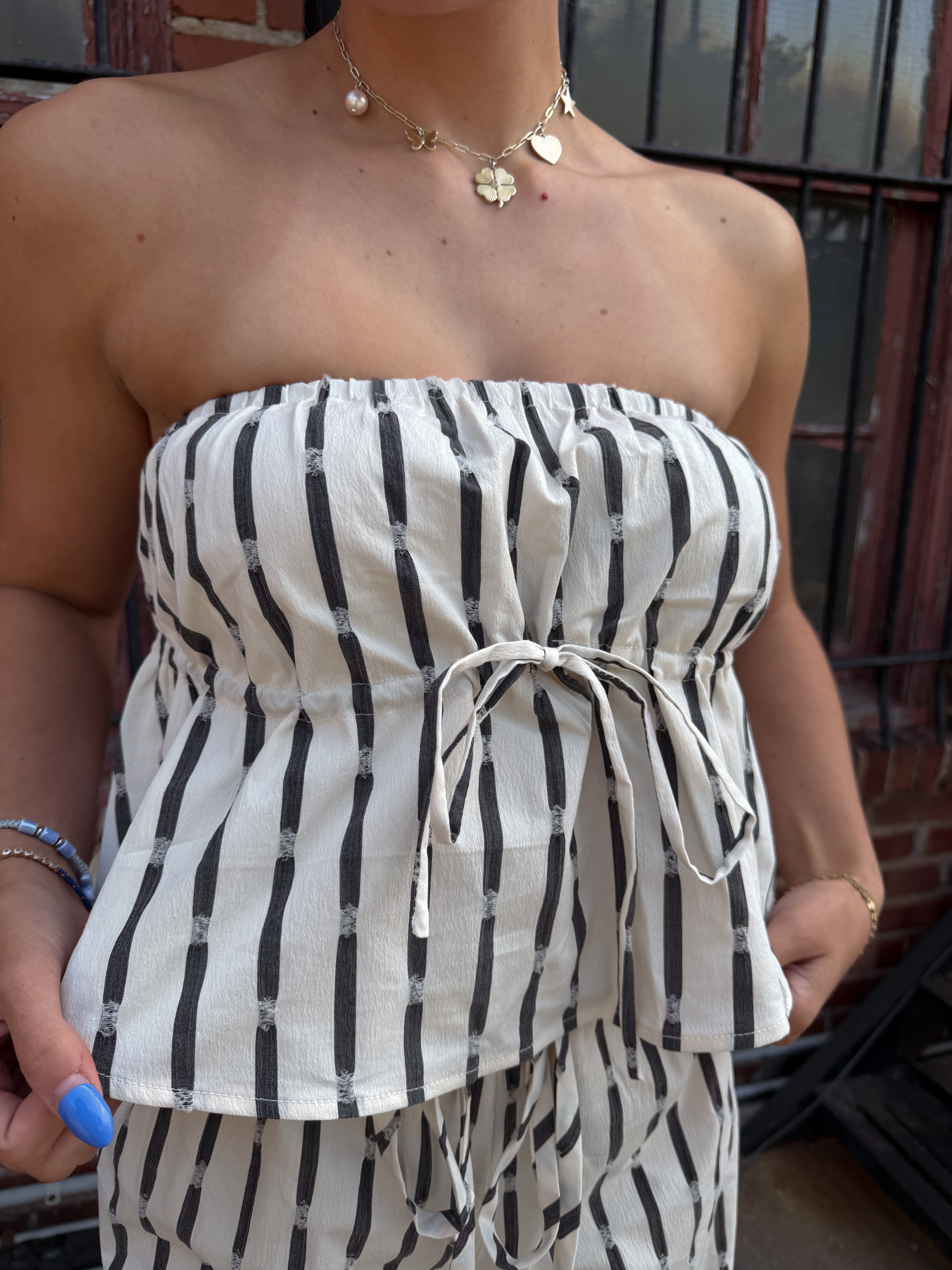 Saturday Stripe Top