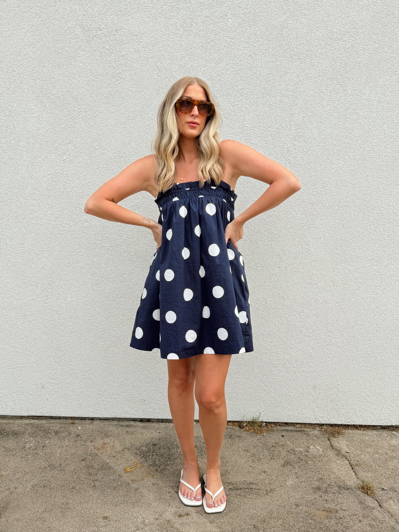 Pre-Order Polka Dot Mini Dress (restock eta 8/28)